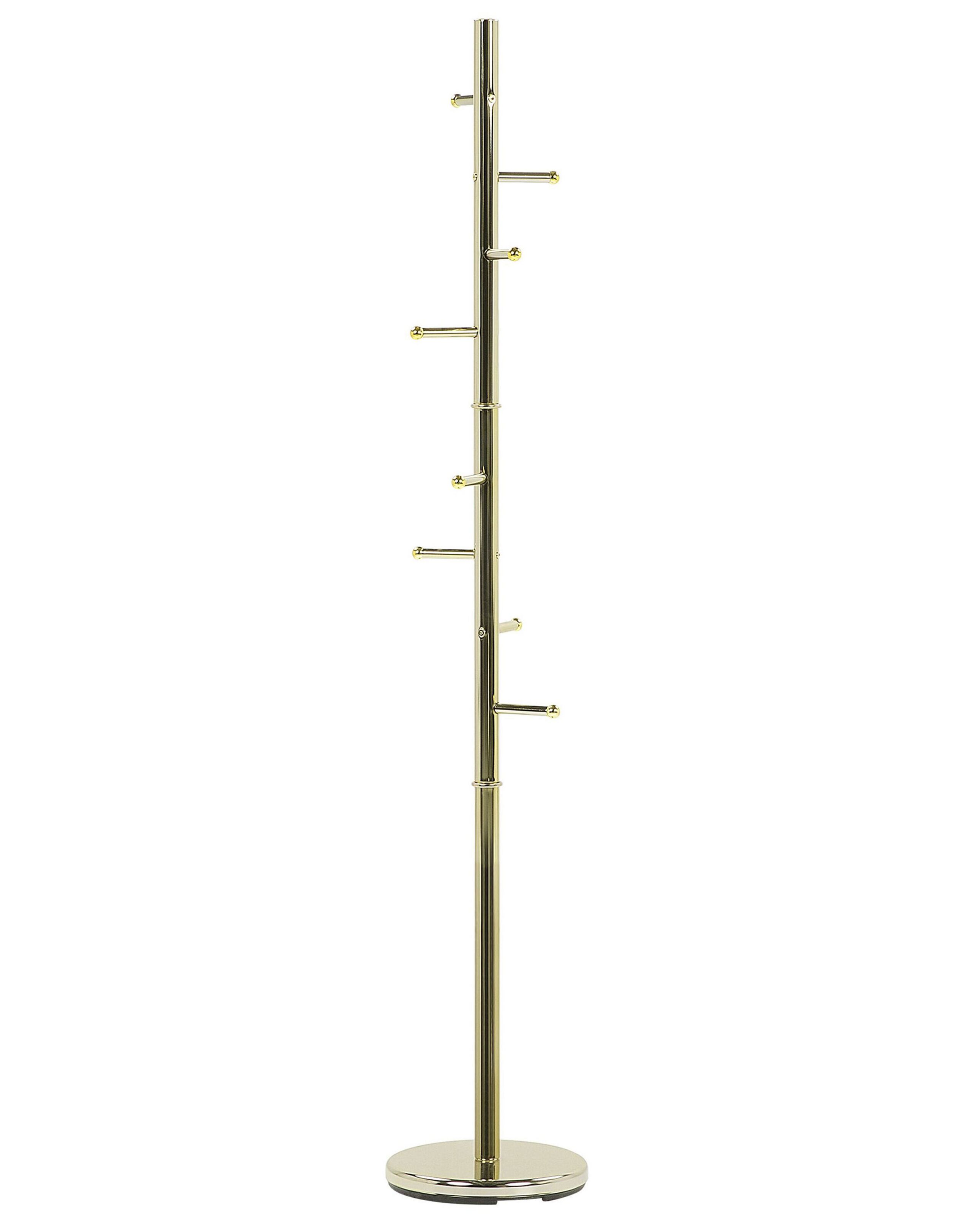 Coat Stand Gold CLOVIS - Gemini Interiors