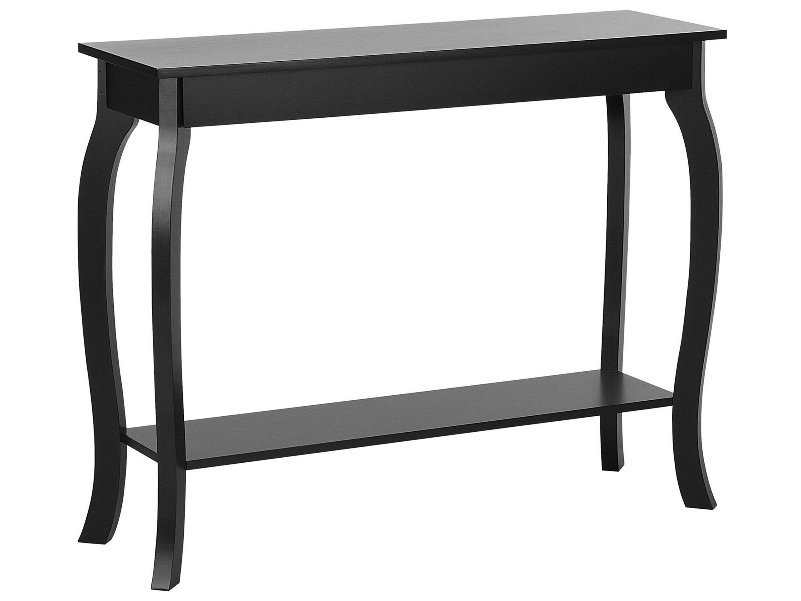 Console Table Black HARTFORD - Gemini Interiors