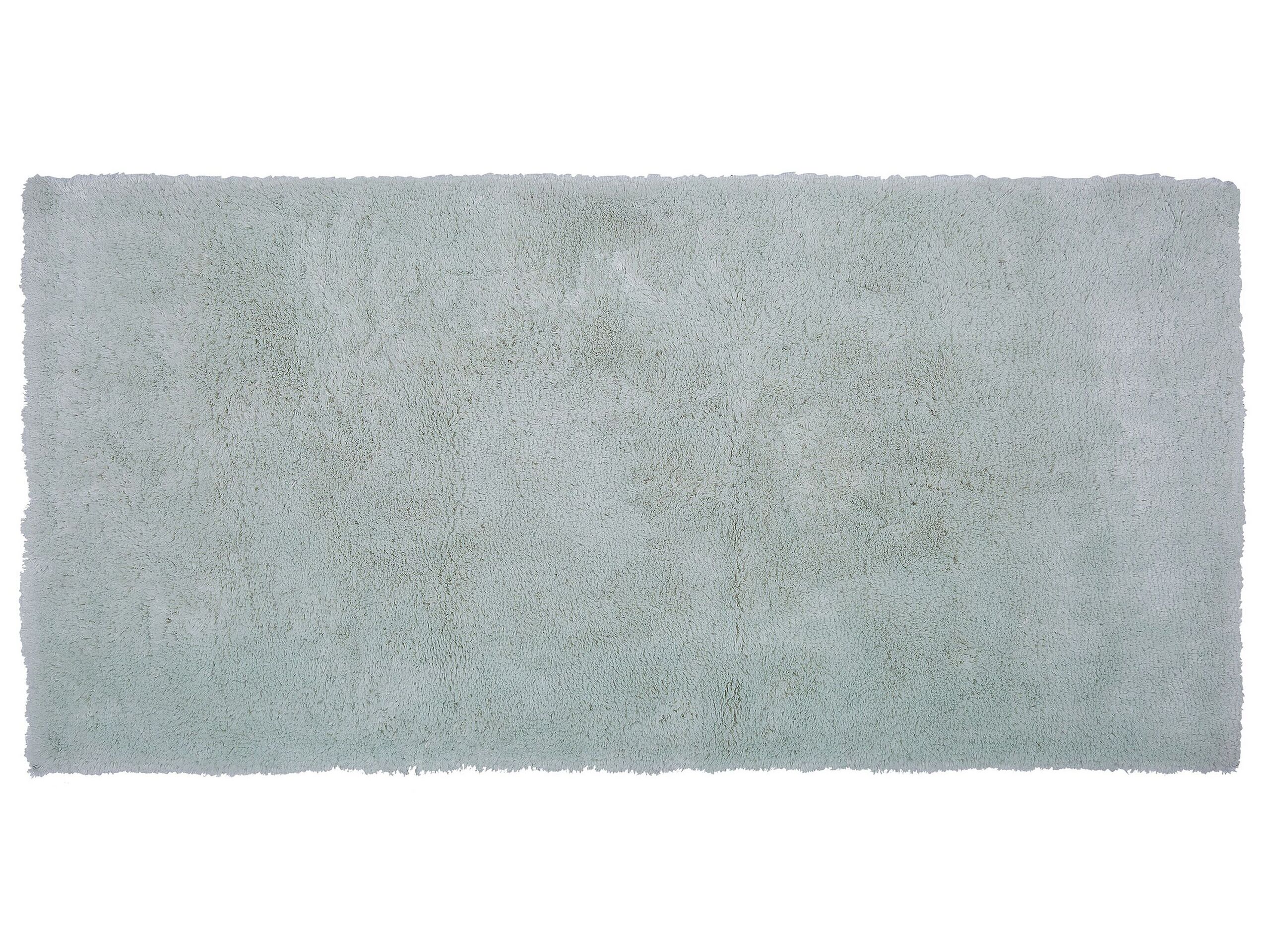 Shaggy Area Rug 80x150cm Green - Gemini Interiors