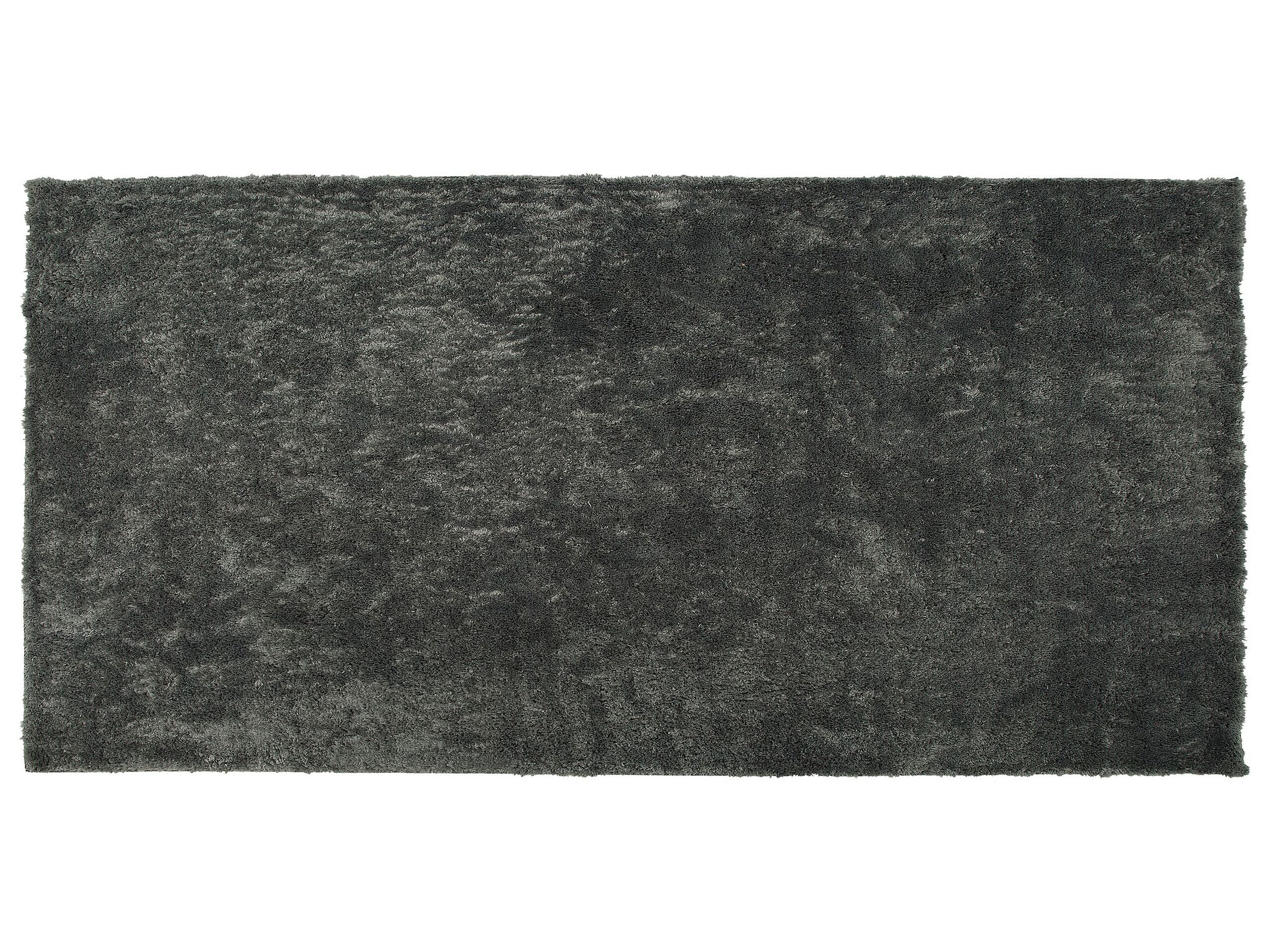 Shaggy Area Rug 80x150cm Dark Grey - Gemini Interiors