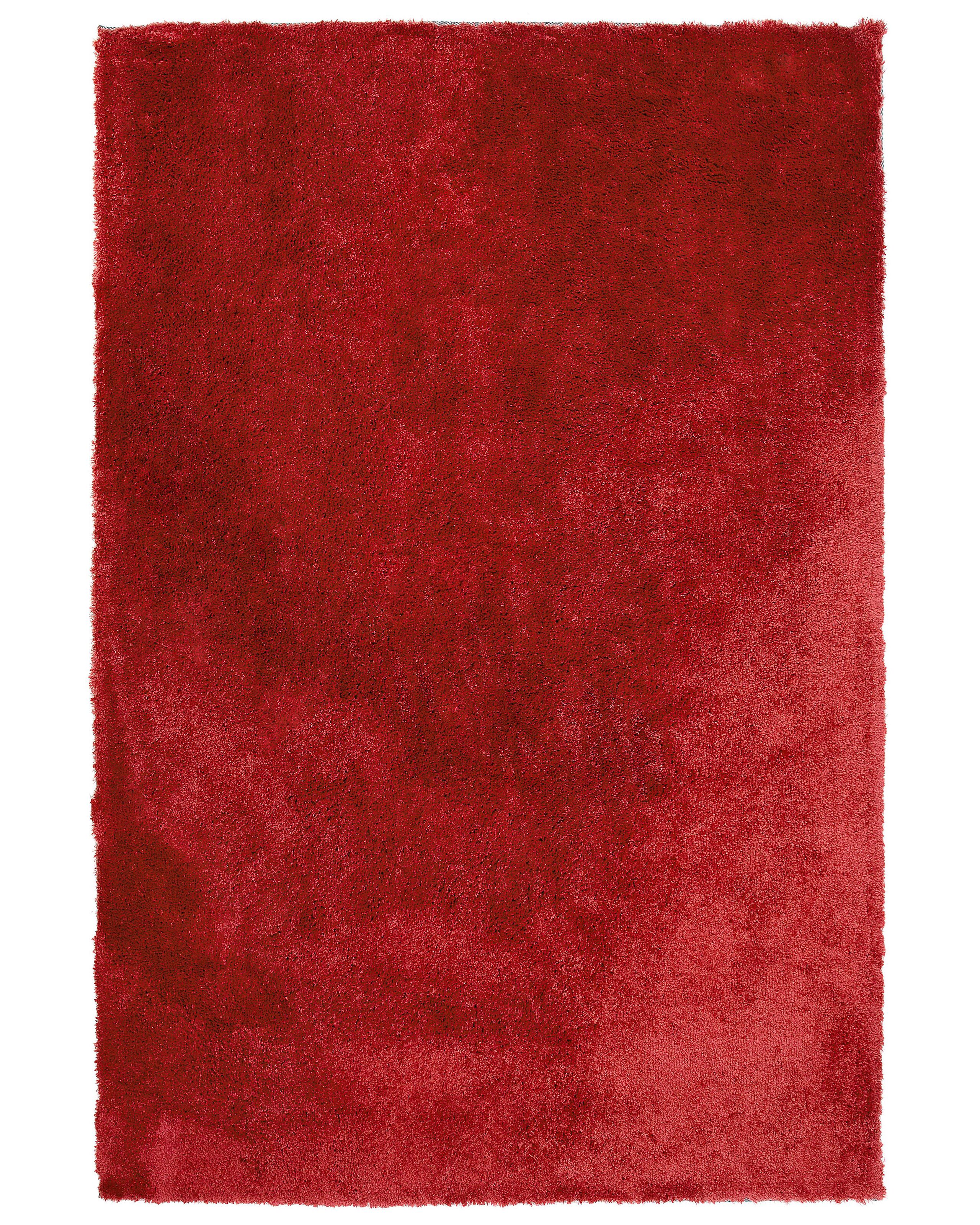 Shaggy Area Rug 160x230cm Red - Gemini Interiors