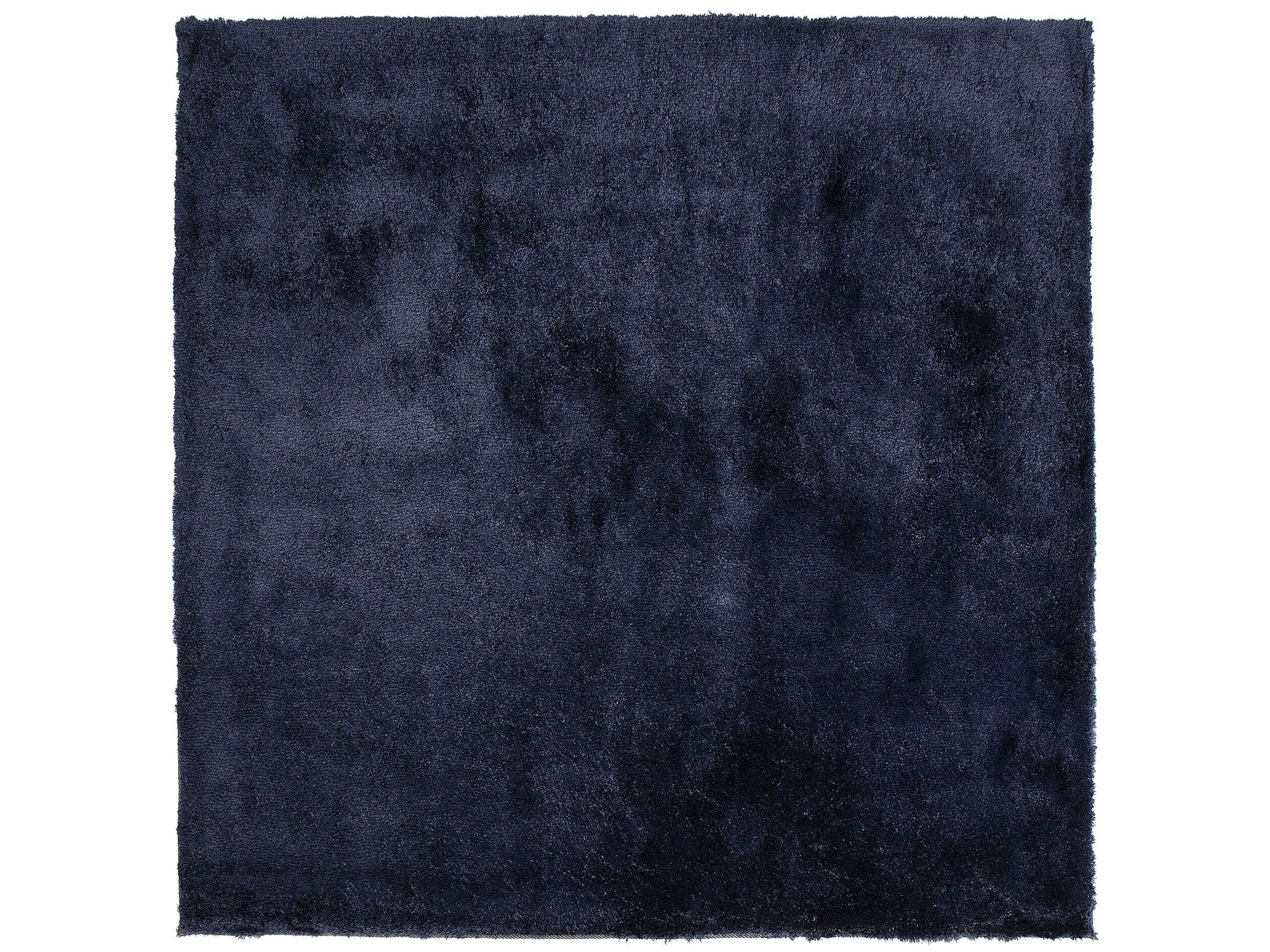 Shaggy Area Rug 200x200cm Blue - Gemini Interiors