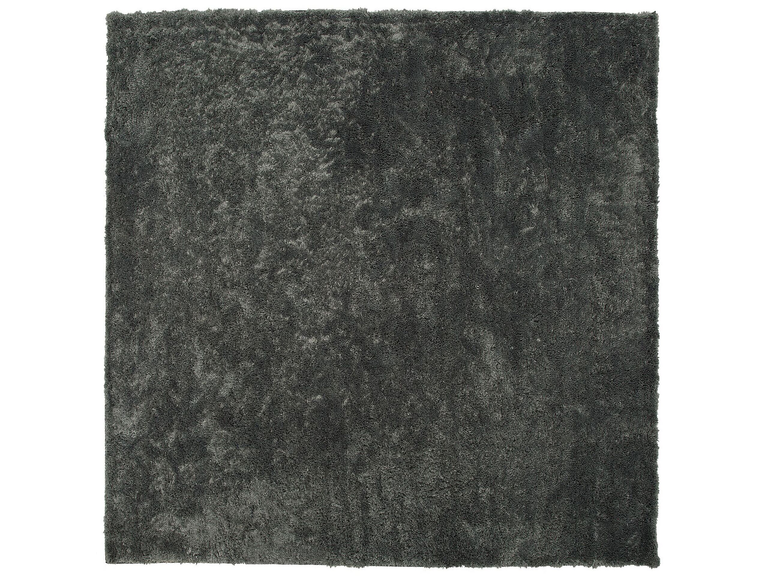Shaggy Area Rug 200x200cm Dark Grey - Gemini Interiors