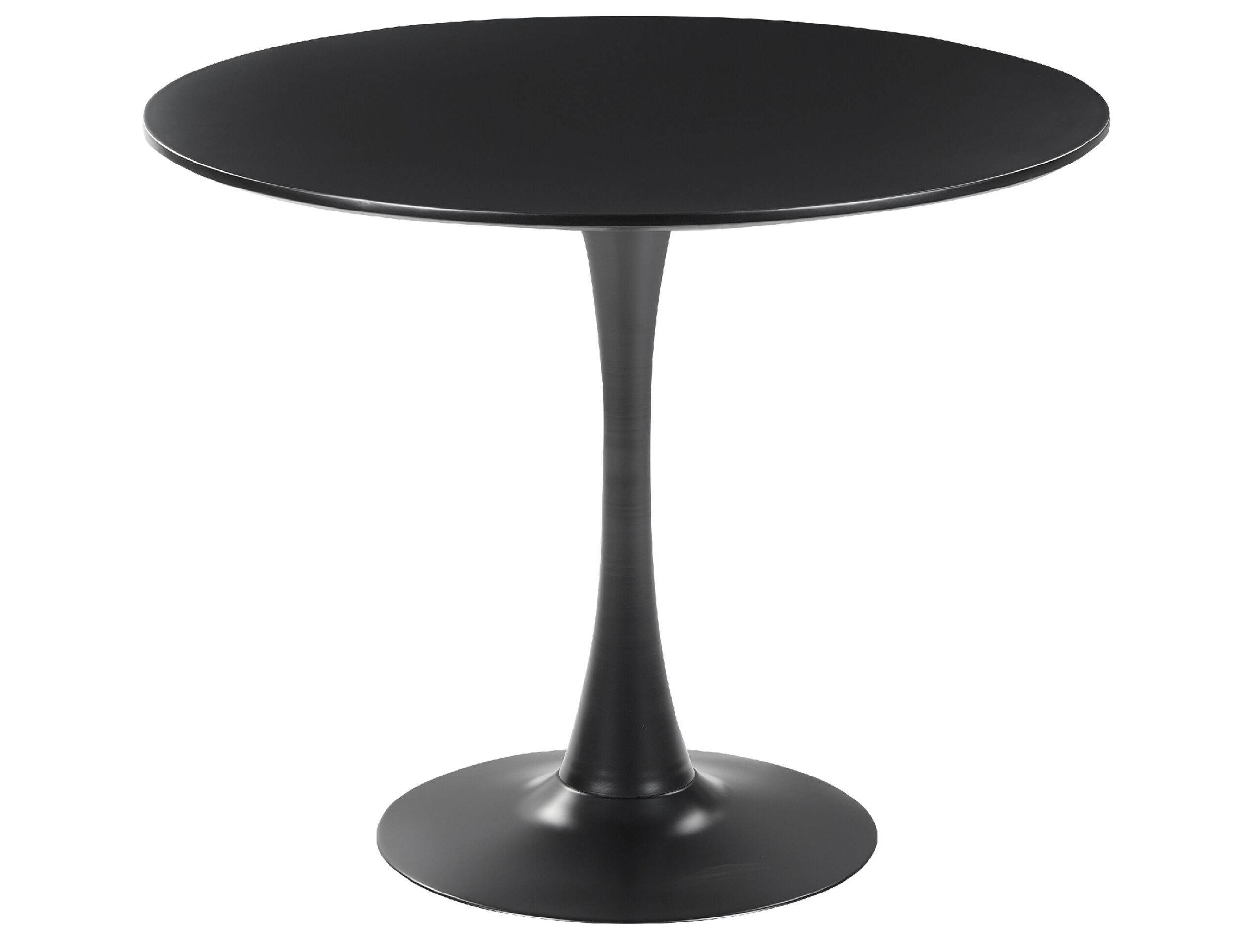 Round Dining Table âŒ€ 90 cm Black BOCA - Gemini Interiors