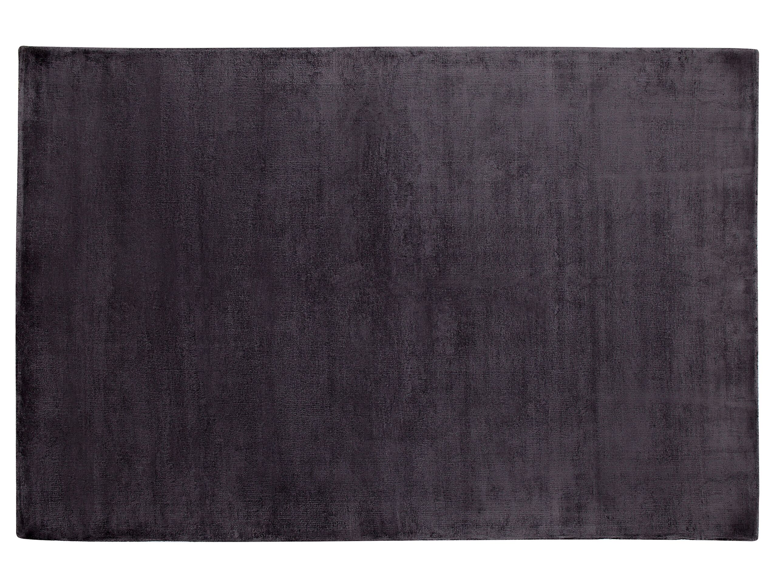 Viscose Area Rug 140x200cm Dark Grey - Gemini Interiors