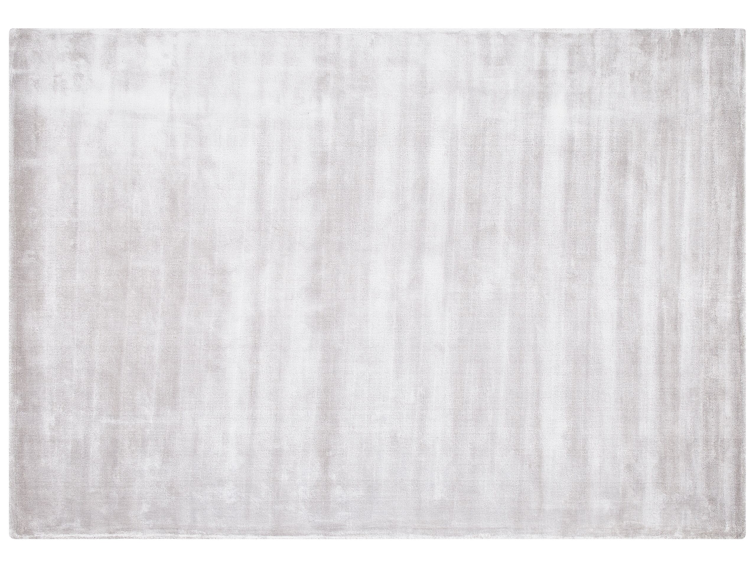 Viscose Area Rug 160x230cm Light Grey - Gemini Interiors