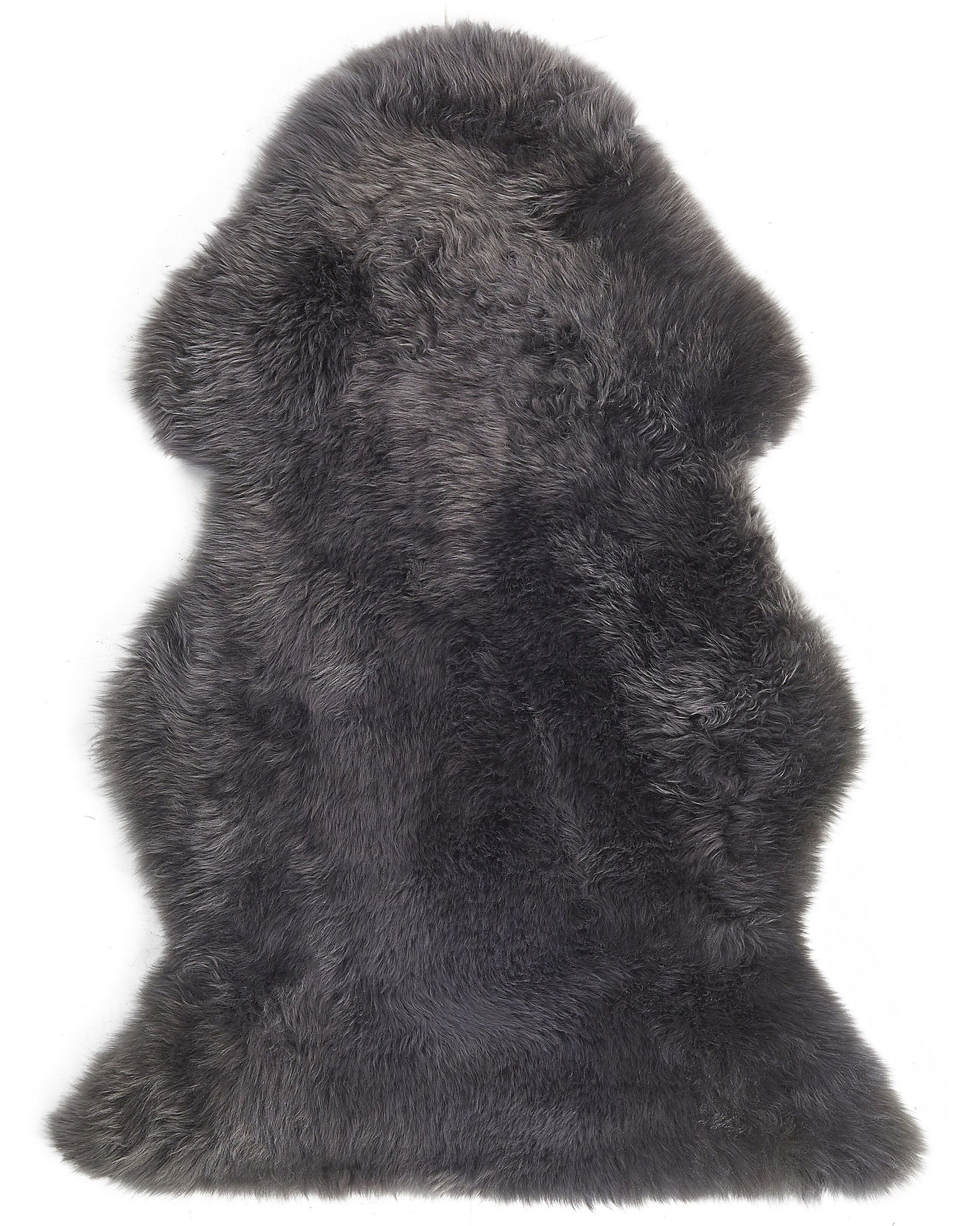 Sheepskin Rug Dark Grey - Gemini Interiors