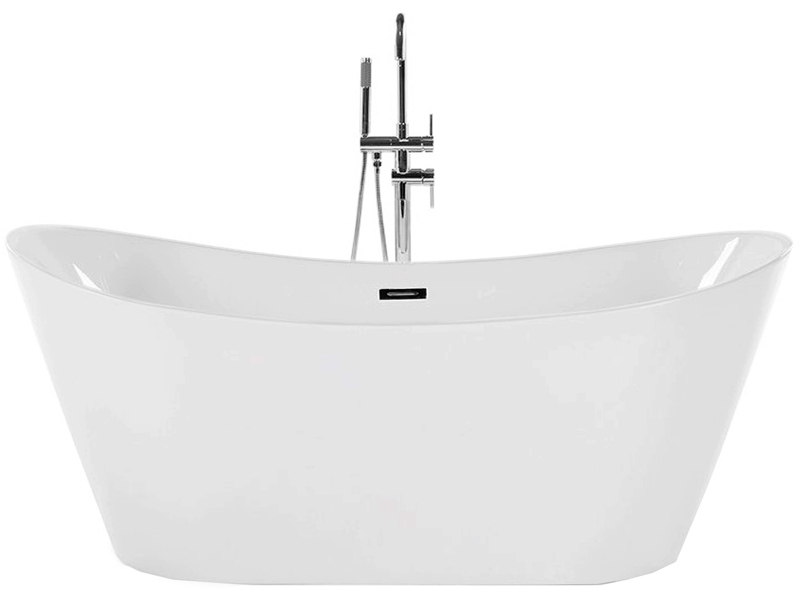 Freestanding Bath 1800 x 780 mm White ANTIGUA - Gemini Interiors