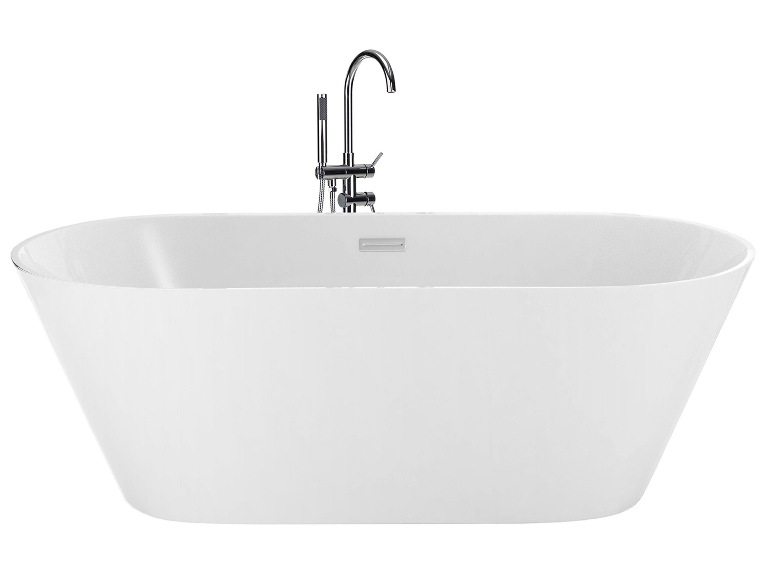 Freestanding Bath 1500 x 750 mm White HAVANA - Gemini Interiors