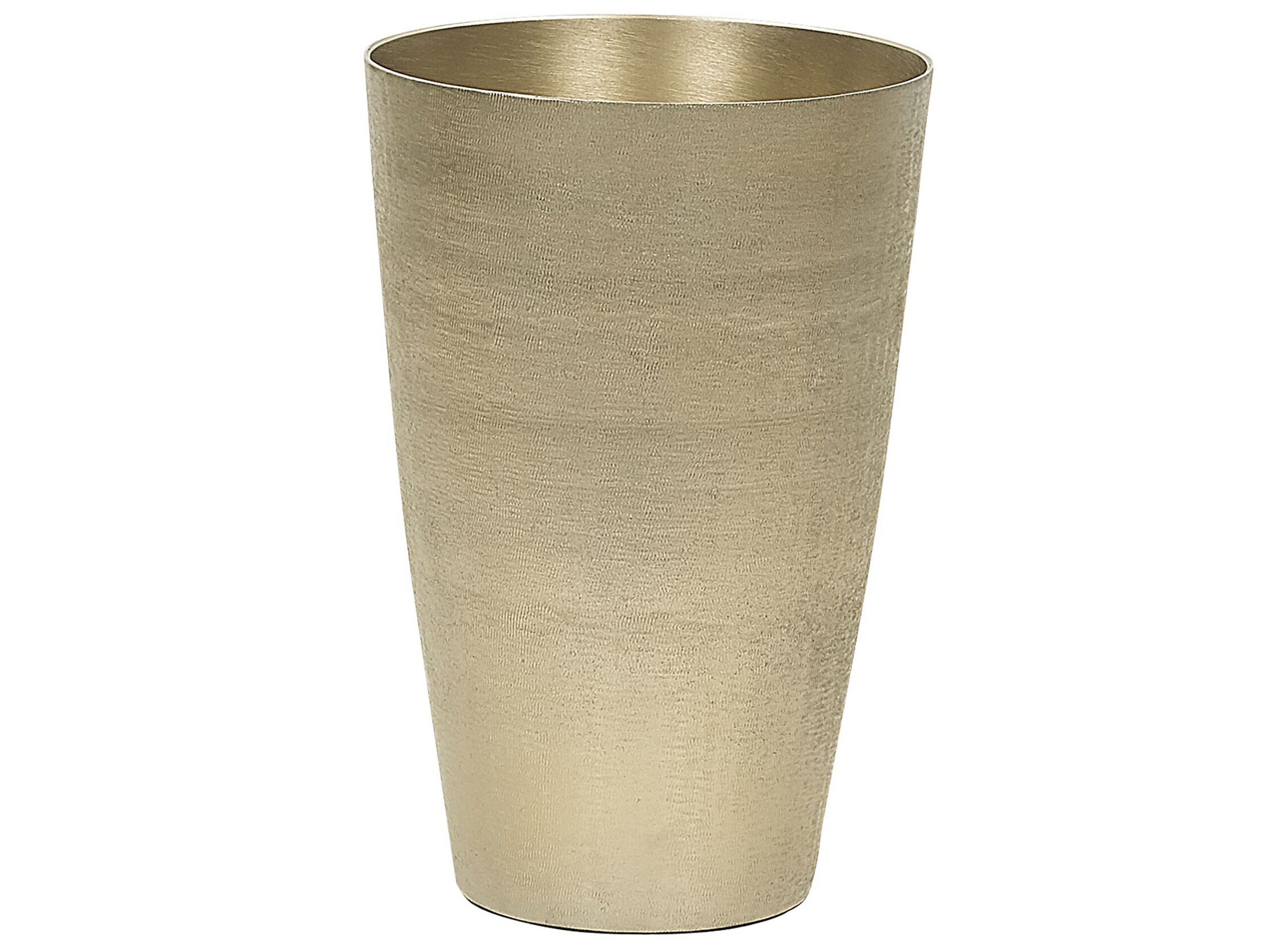 Aluminium Flower Vase 31 Gold AMRIT - Gemini Interiors