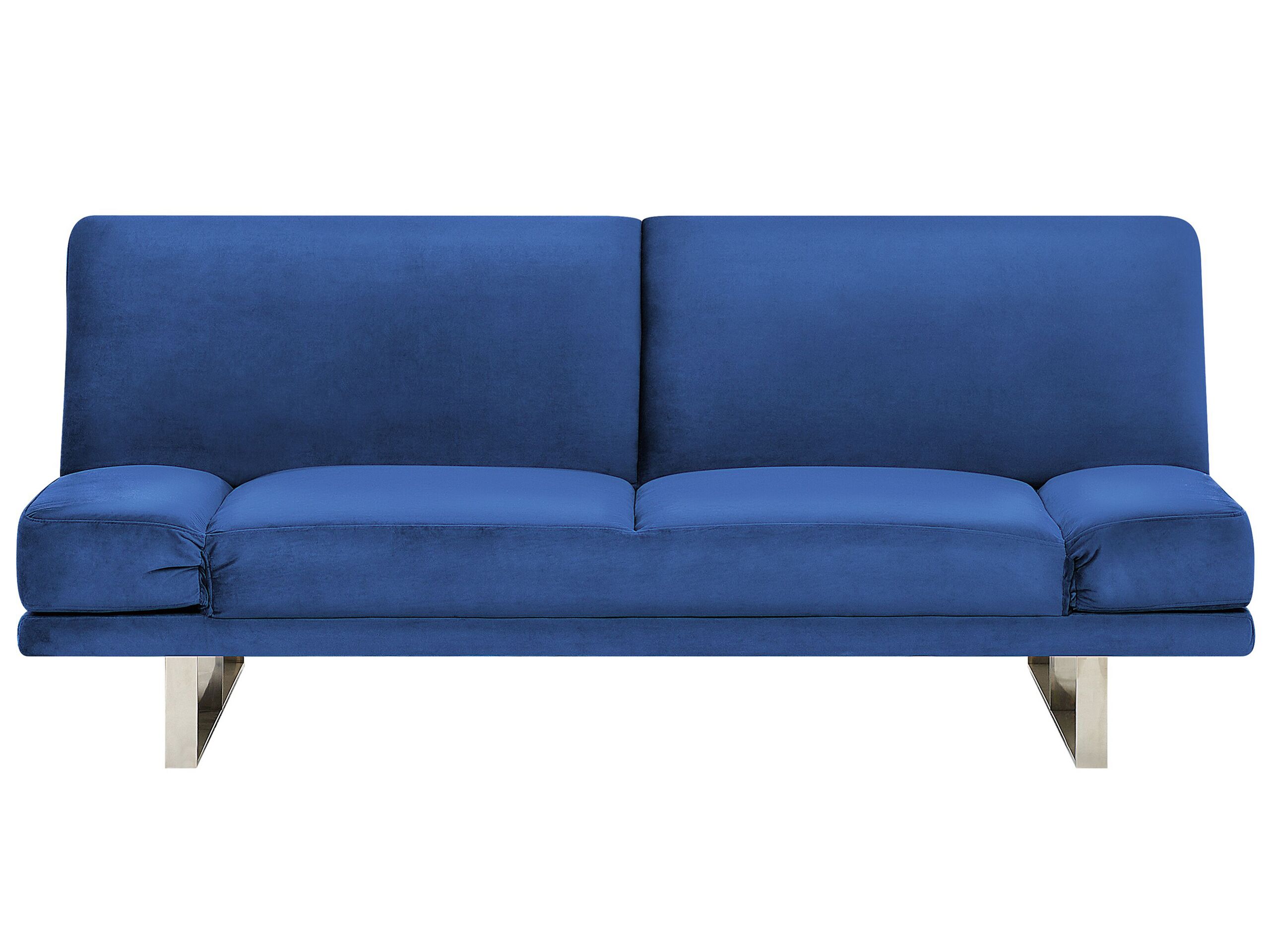 Velvet Sofa Bed Navy Blue YORK - Gemini Interiors