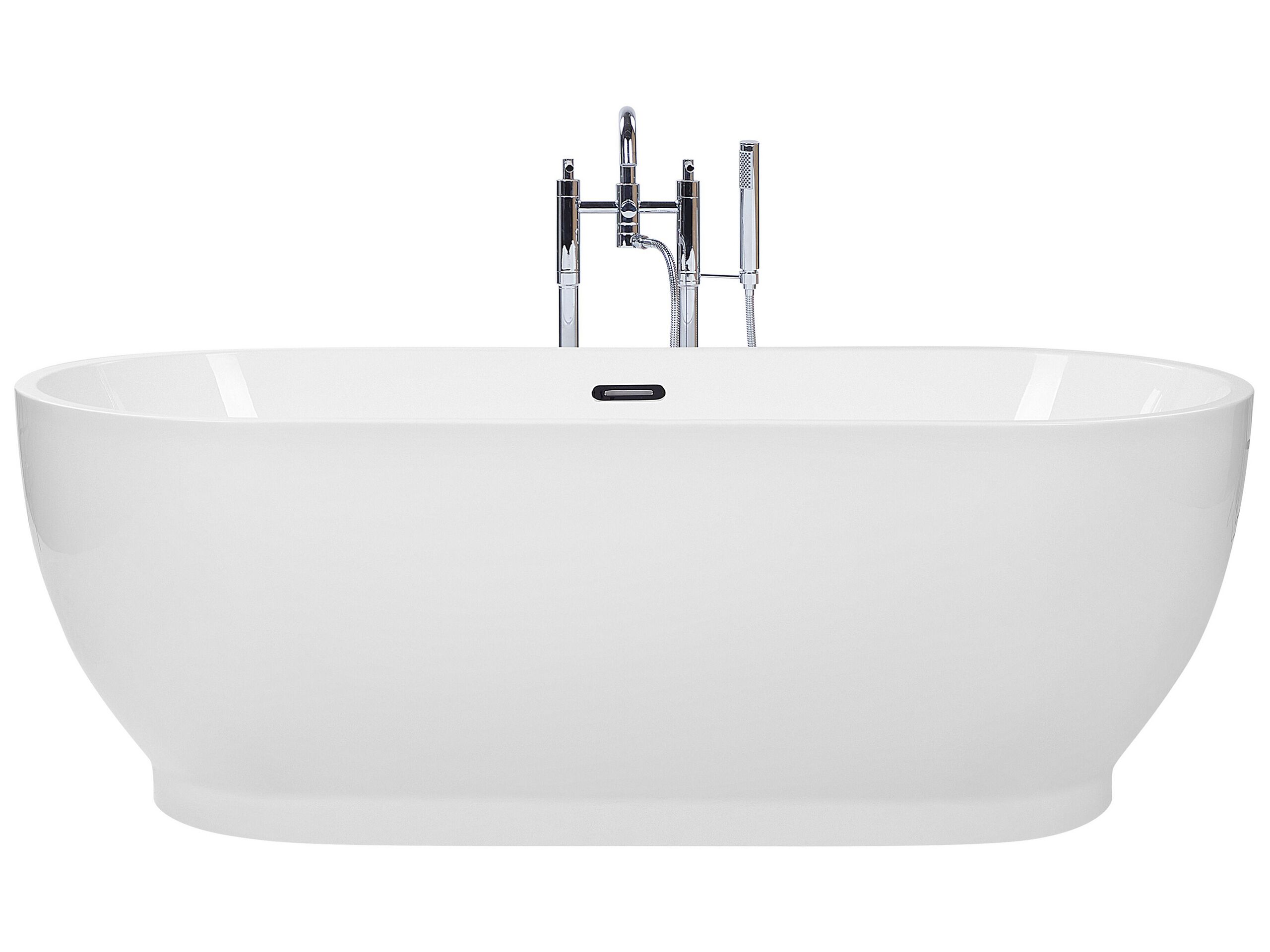 Freestanding Bath 1700 x 780 mm White LEVERA - Gemini Interiors