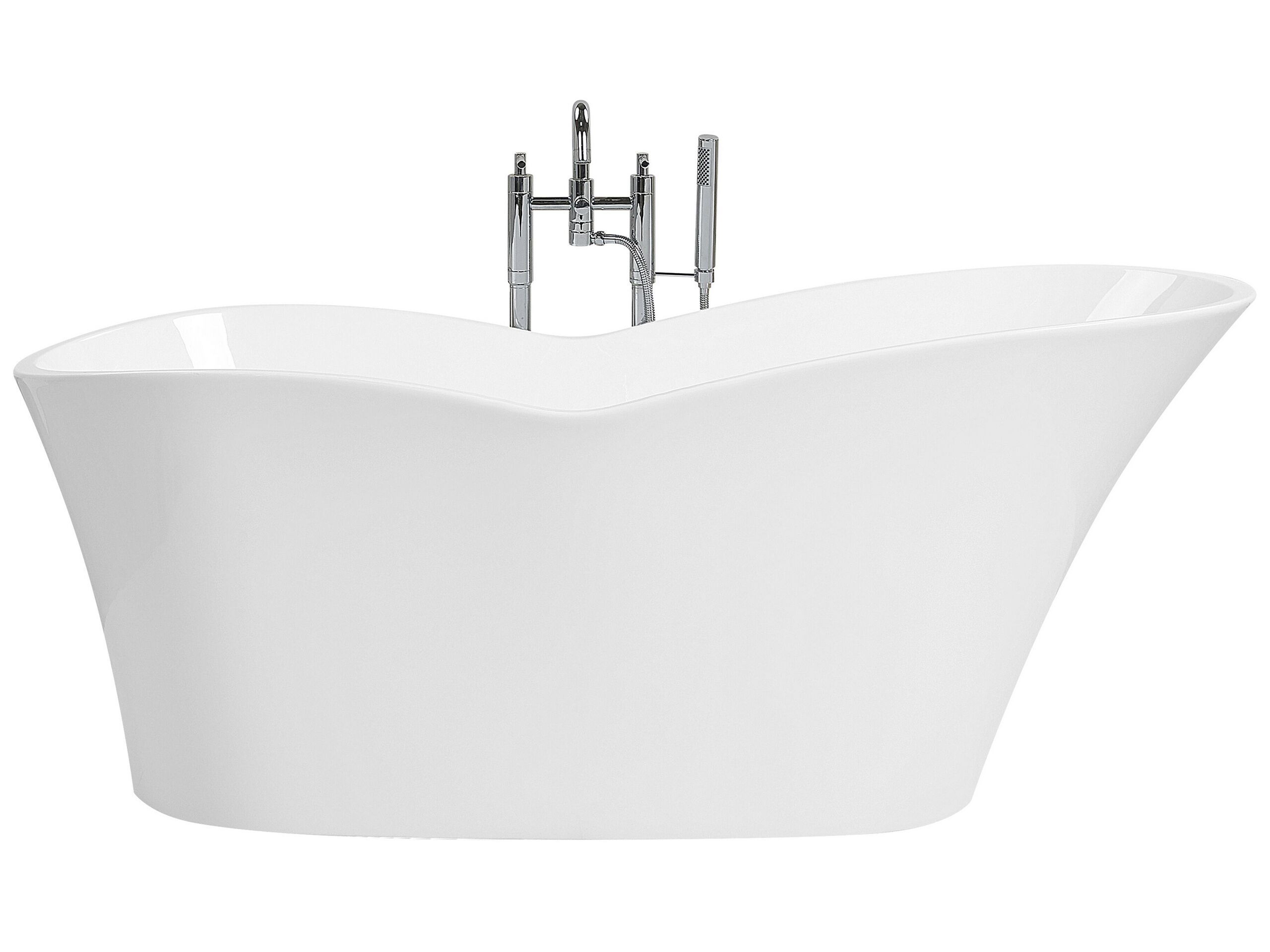 Freestanding Bath 1700 x 800 mm White DULCINA - Gemini Interiors