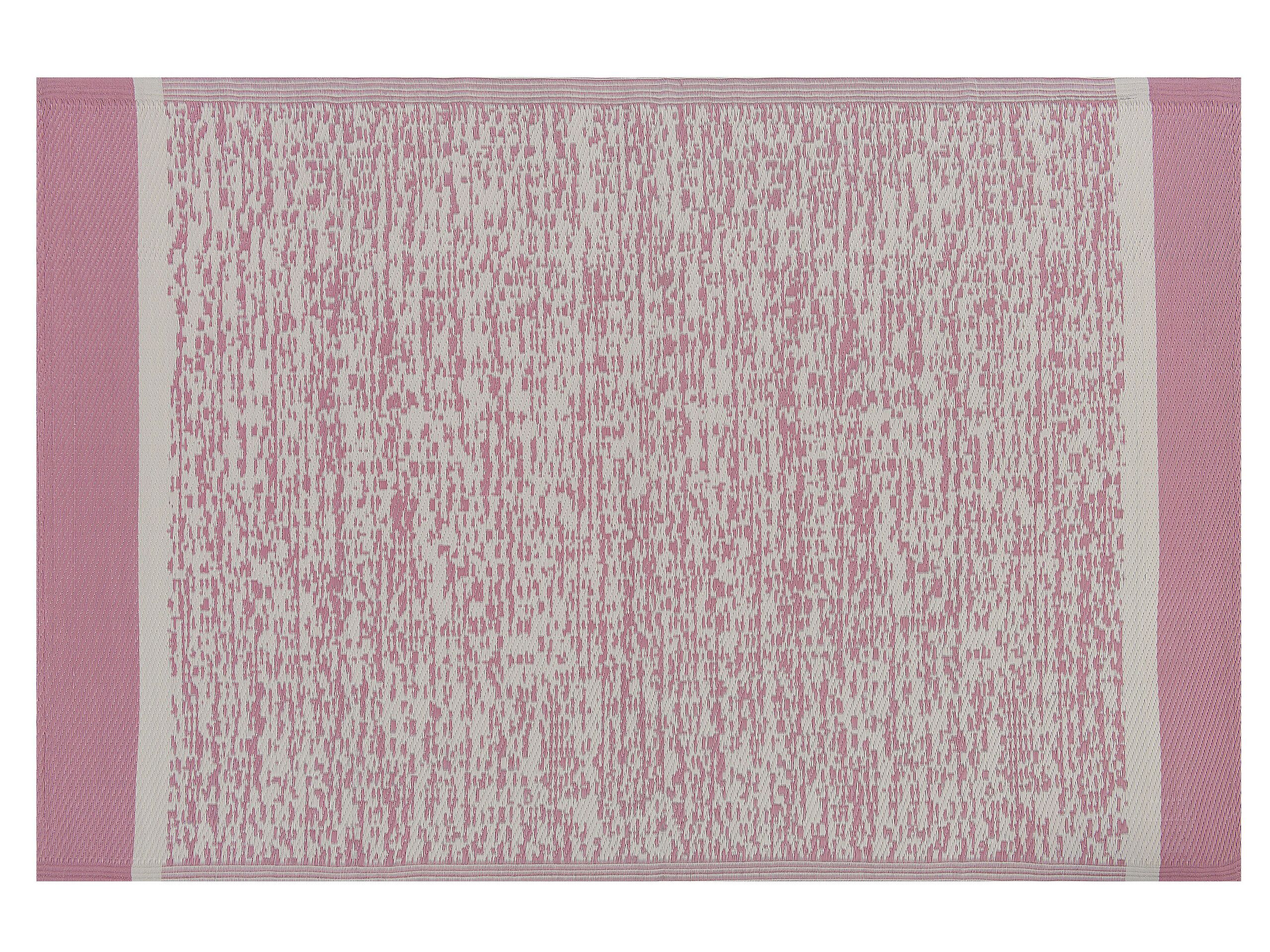 Outdoor Area Rug 120x180cm Pink - Gemini Interiors
