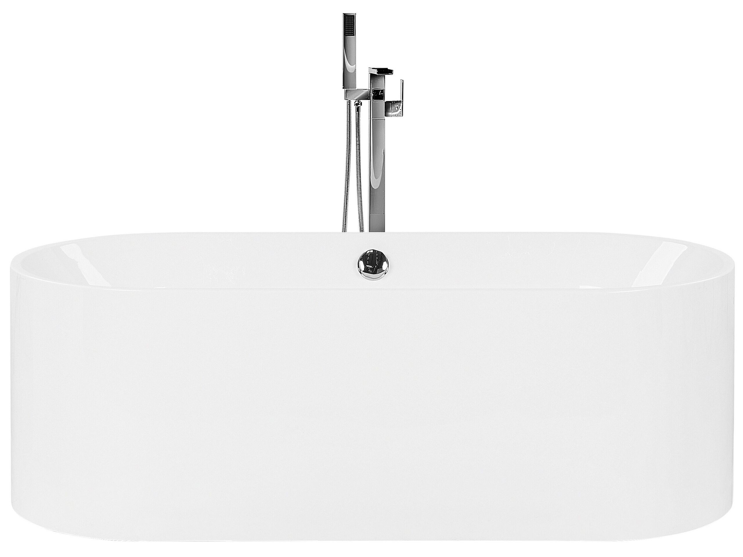 Freestanding Bath 1700 x 750 mm White CATALINA - Gemini Interiors