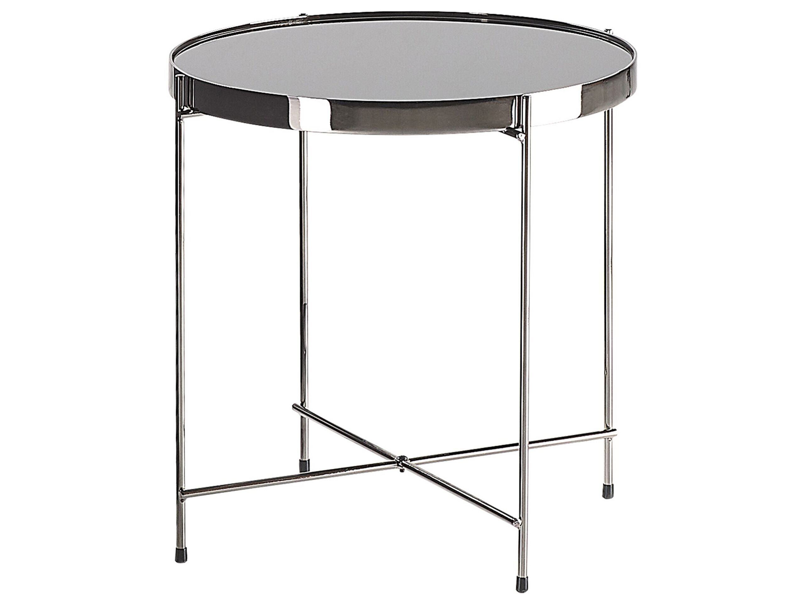 Side Table Silver LUCEA - Gemini Interiors