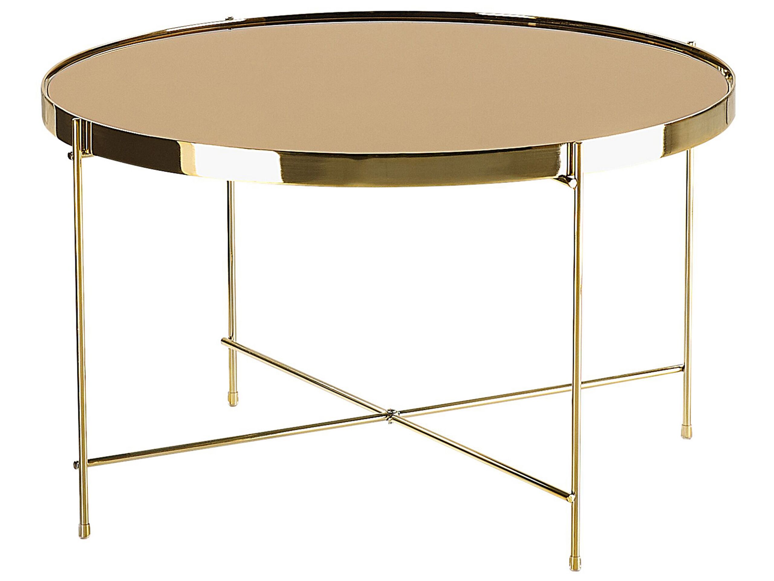 Coffee Table Gold LUCEA - Gemini Interiors