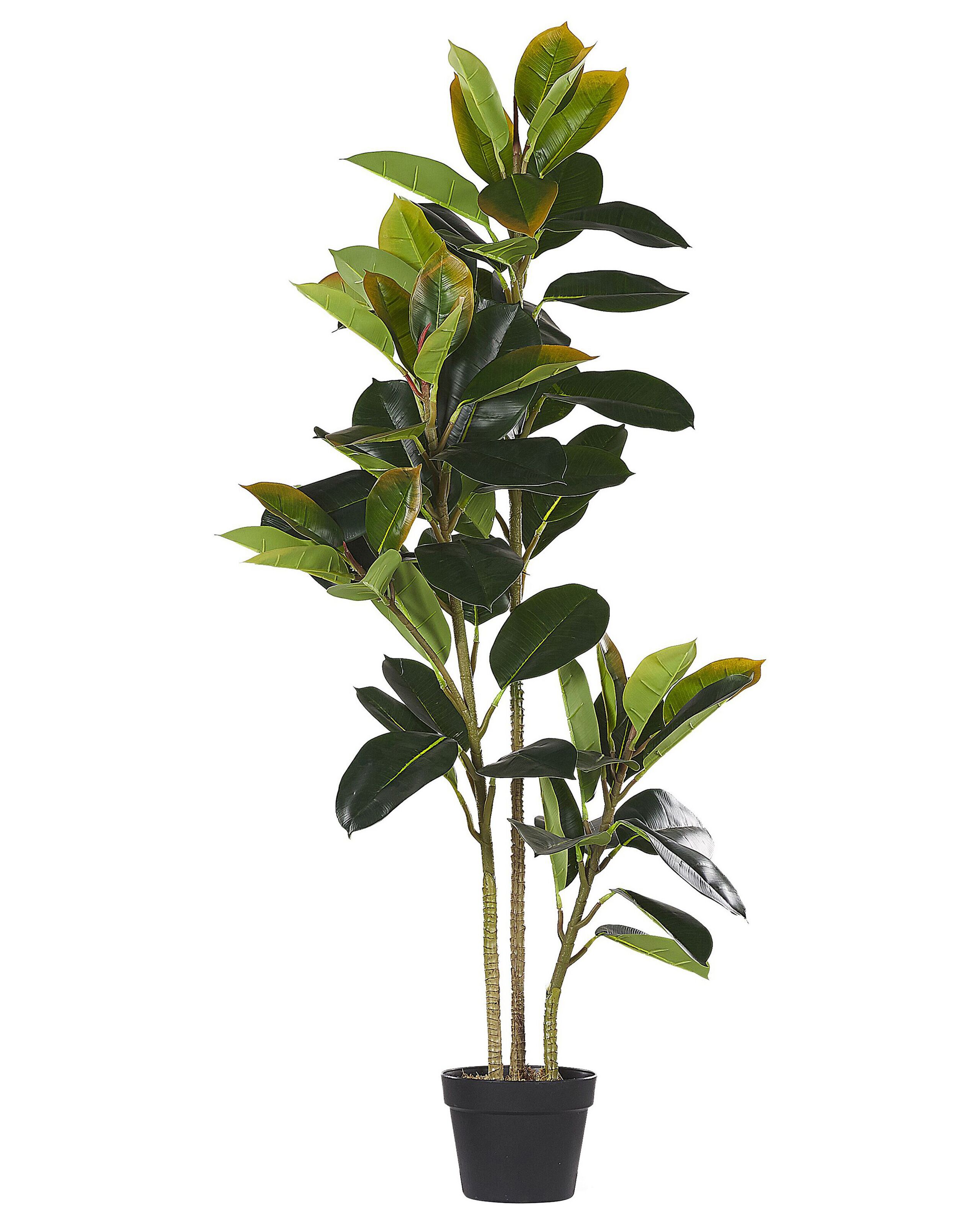 Artificial Potted Plant 134 cm FICUS ELASTICA - Gemini Interiors