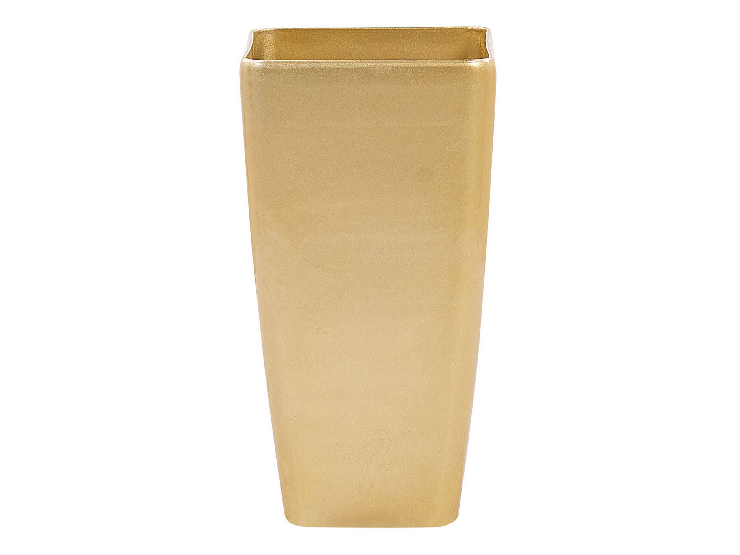 Plant Pot 30 x 30 x 57 cm Gold MODI - Gemini Interiors