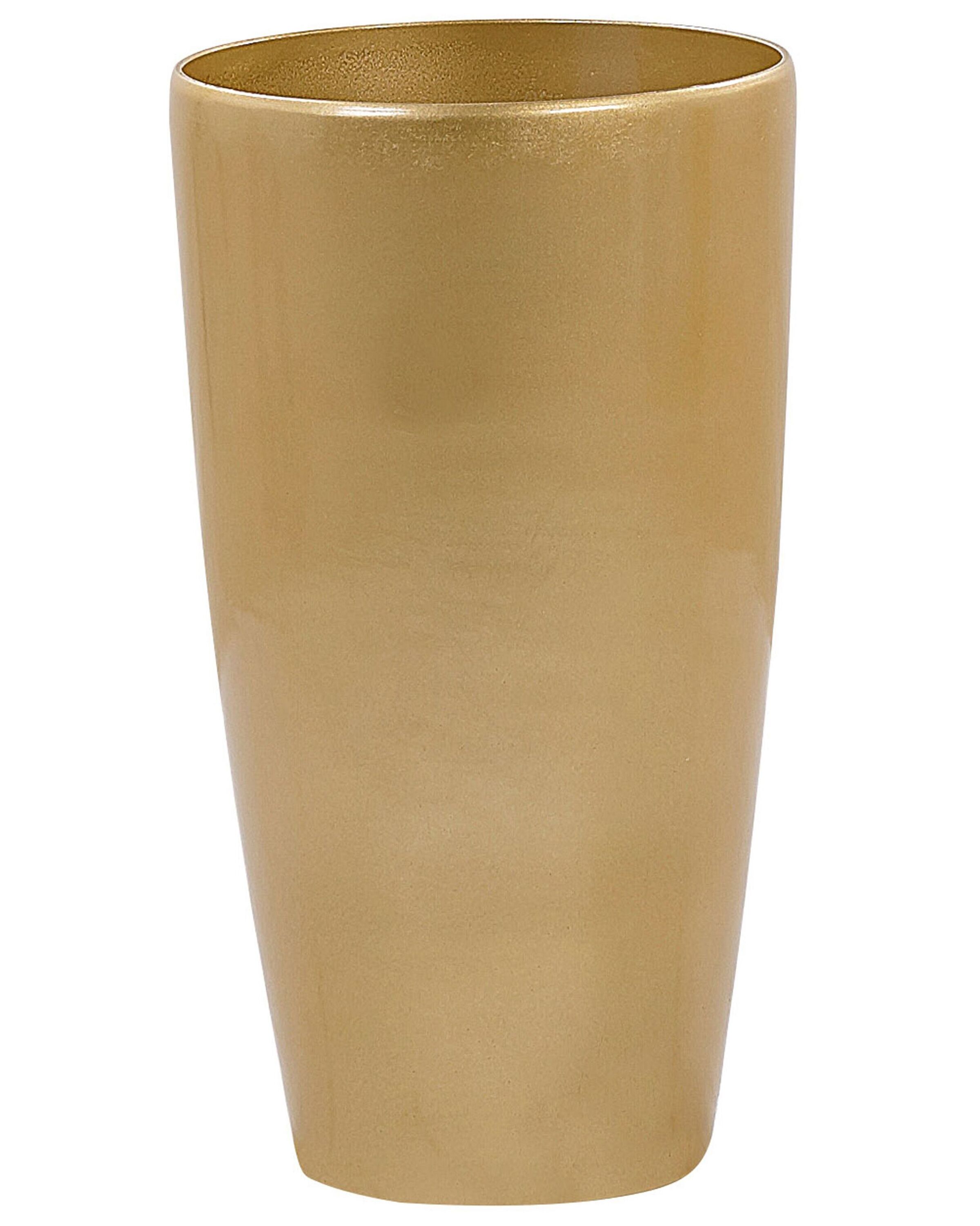 Plant Pot âŒ€ 32 cm Gold TSERIA - Gemini Interiors