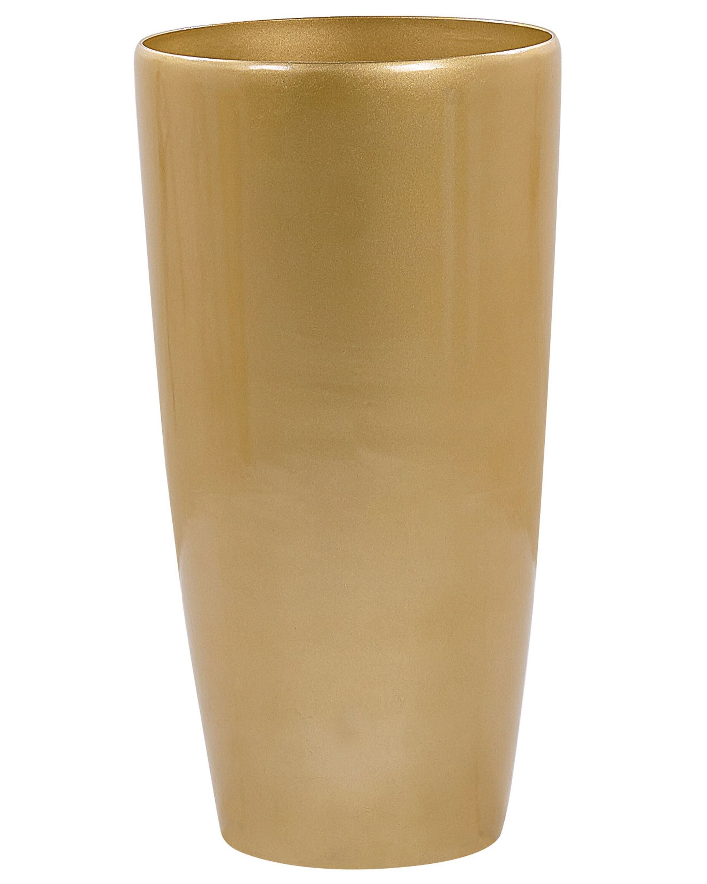Plant Pot âŒ€ 40 cm Gold TSERIA - Gemini Interiors