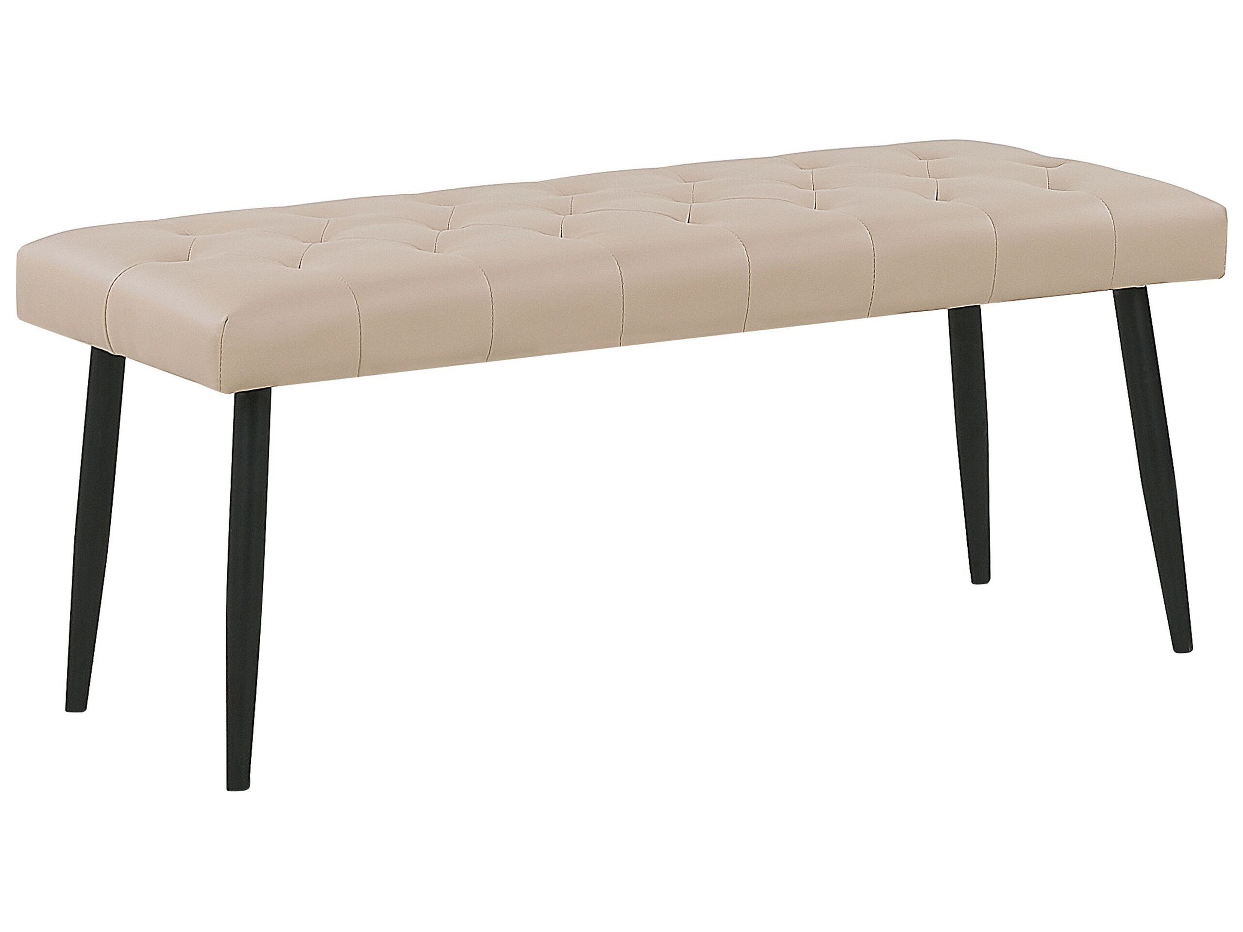 Bedroom Bench Beige ESSONNE - Gemini Interiors