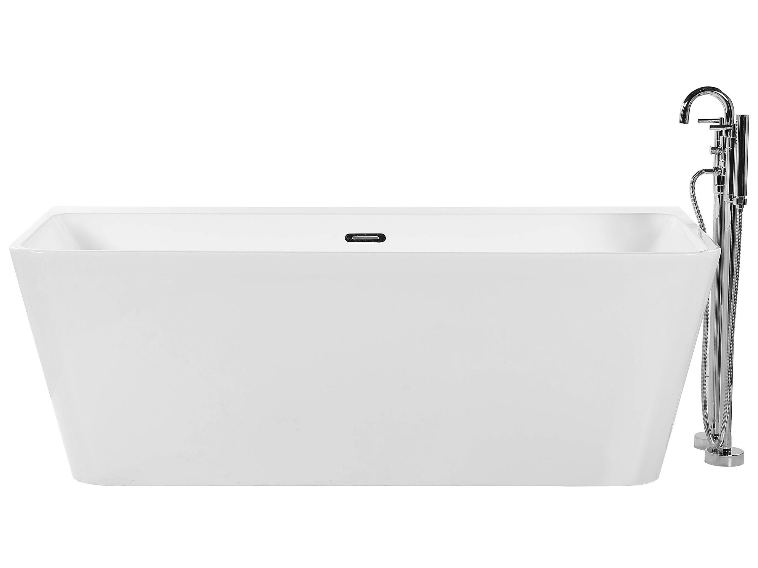 Bath 1700 x 800 mm White HASSEL - Gemini Interiors