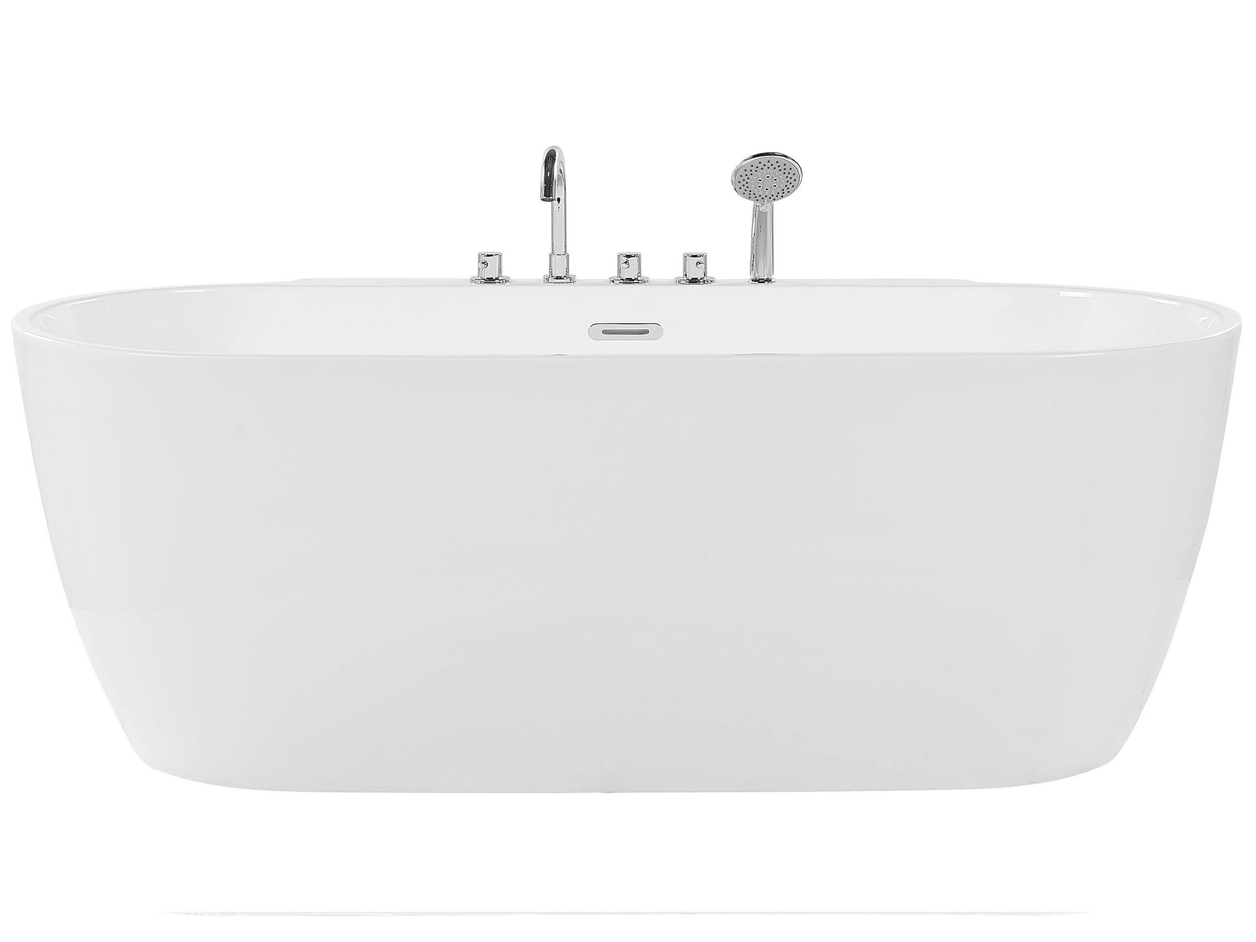 Freestanding Bath 1700 x 800 mm White ROTSO - Gemini Interiors