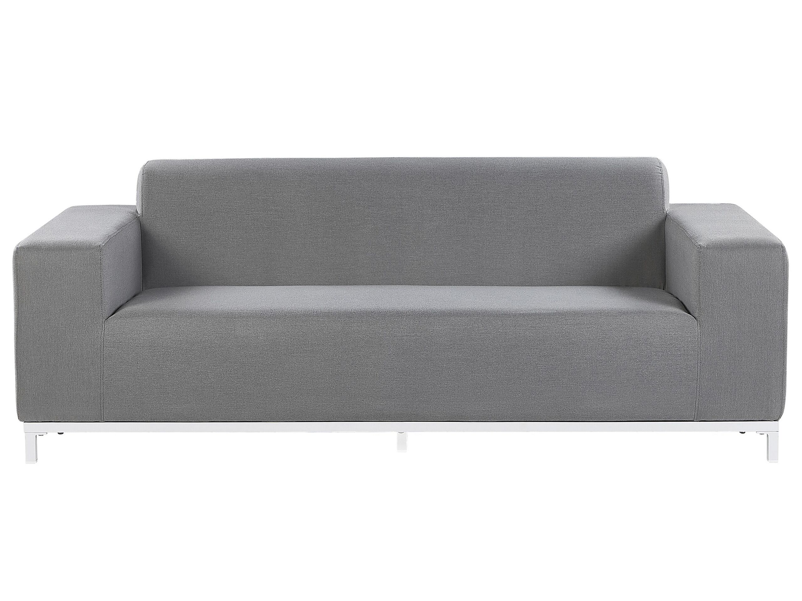 Garden Sofa Grey with White ROVIGO - Gemini Interiors