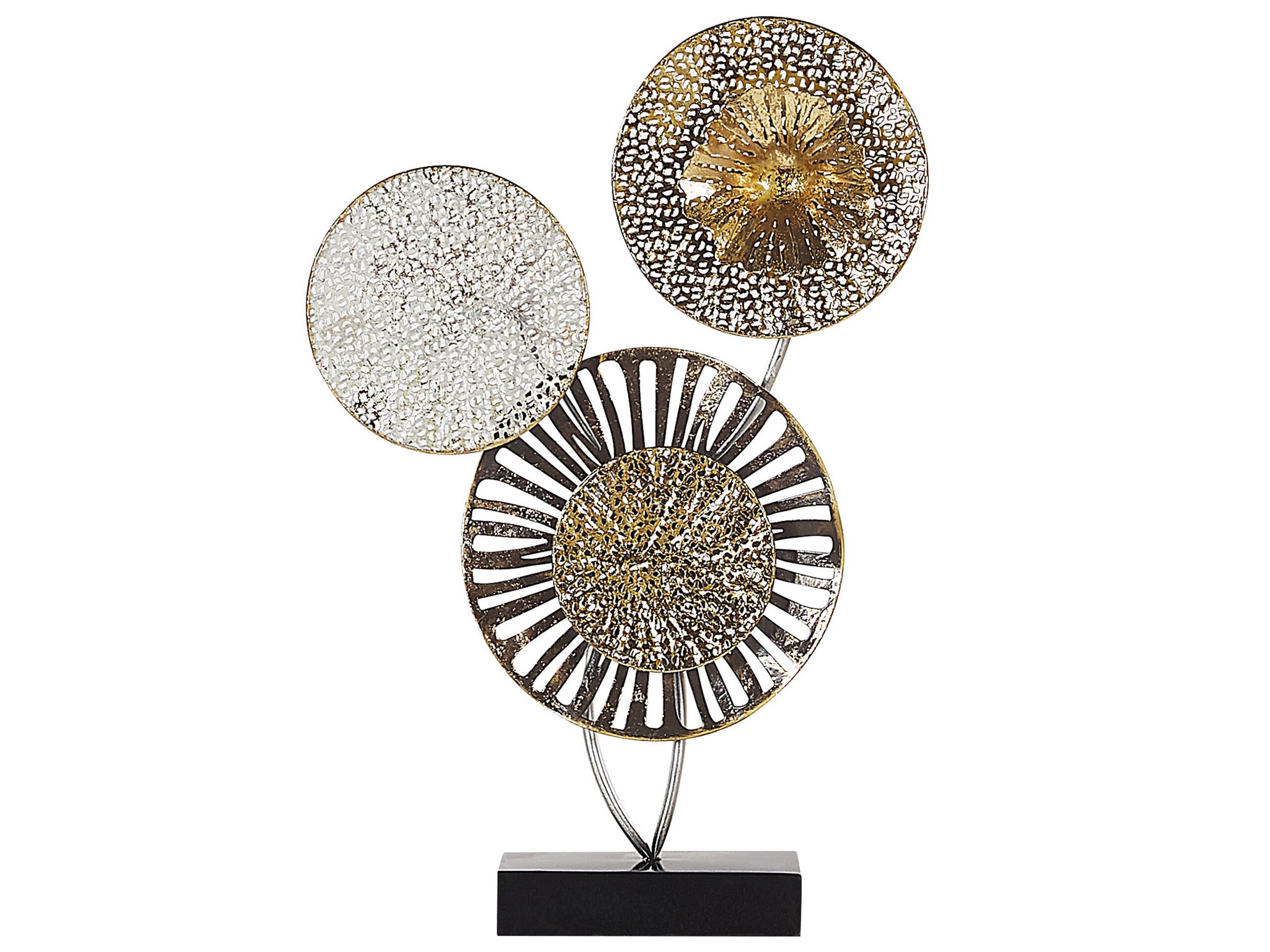 Metal Ornament Gold and Silver - Gemini Interiors