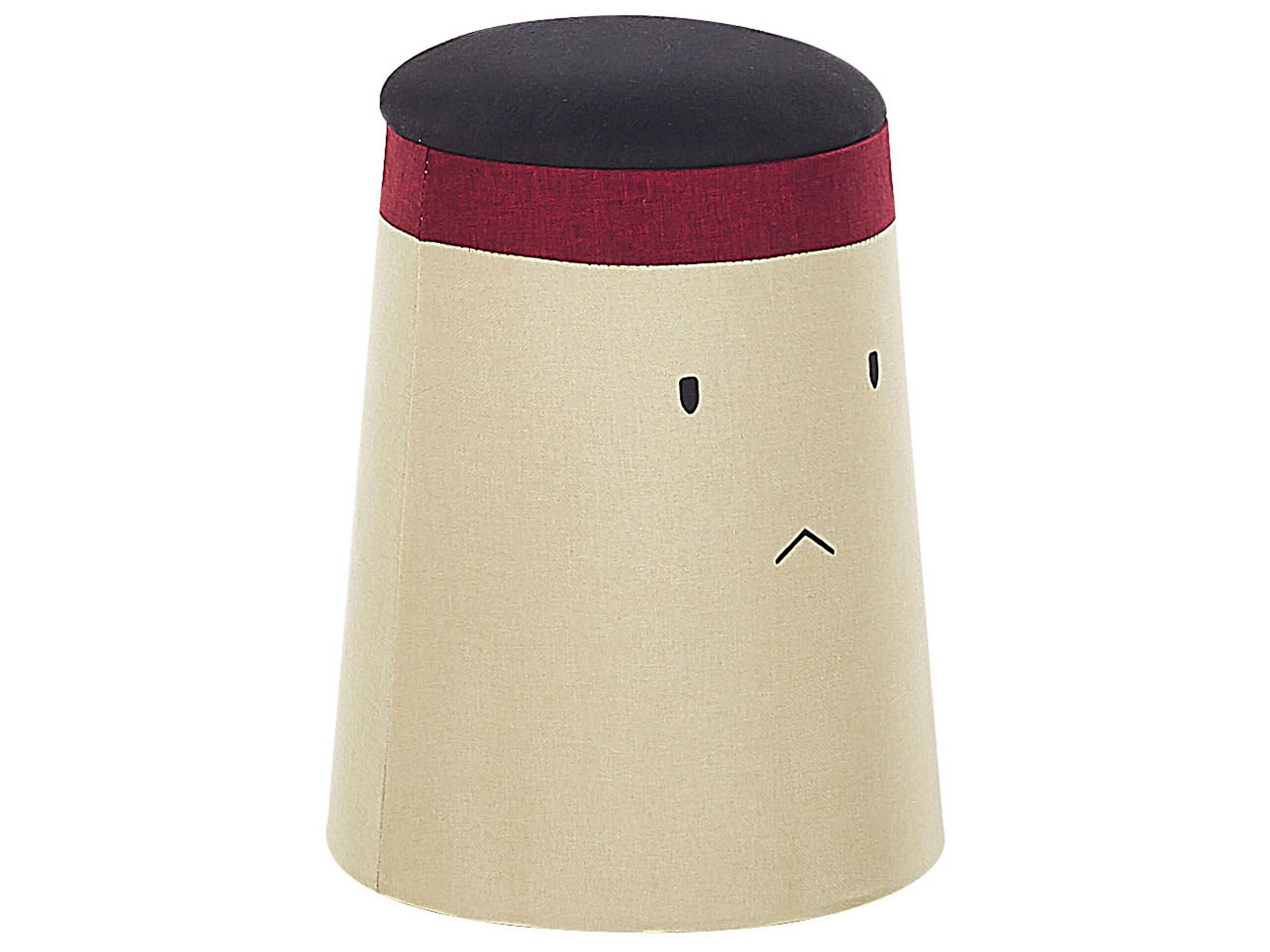 Kids Pouffe with Storage Beige SAMURAI - Gemini Interiors