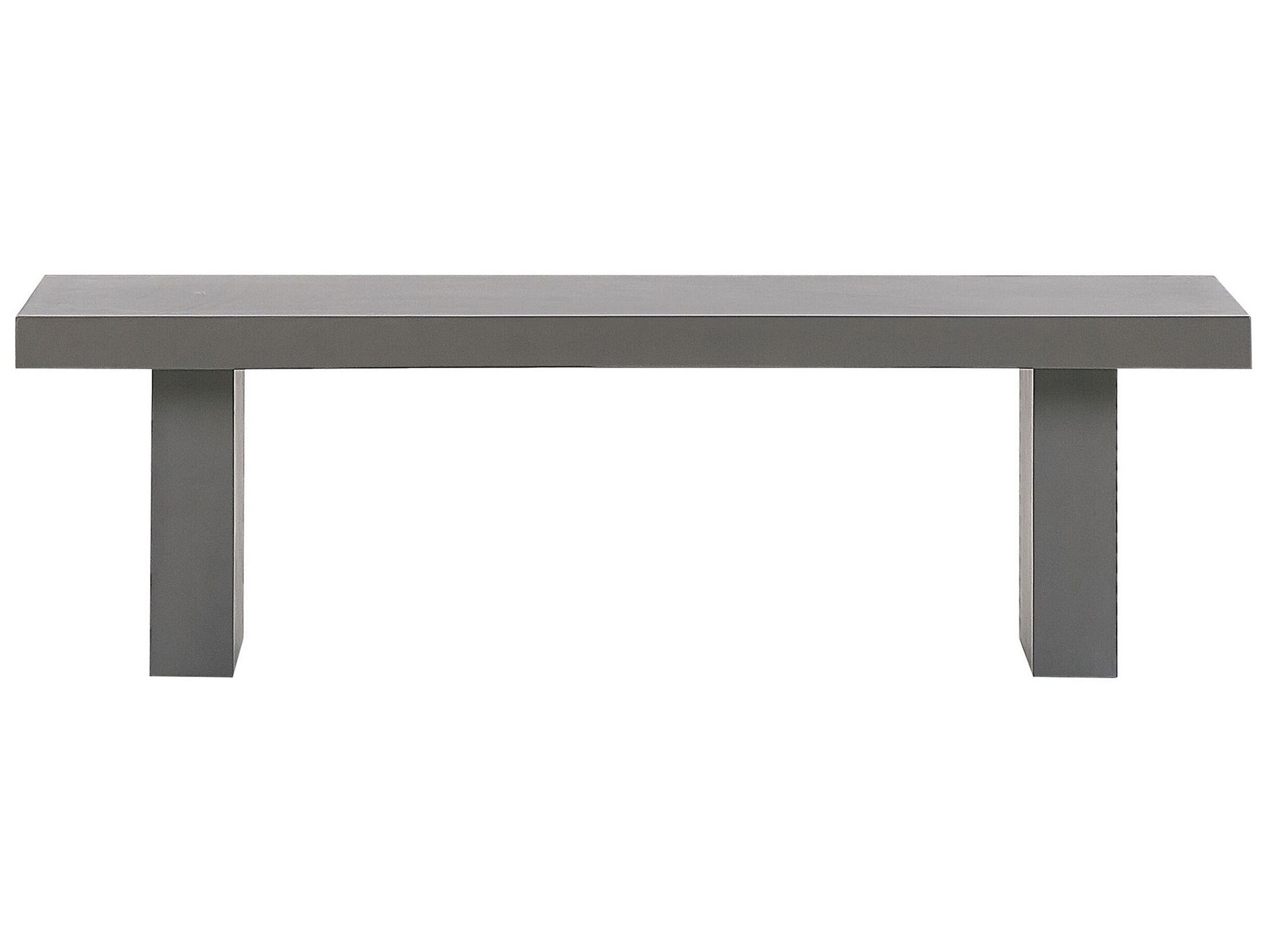 Concrete Outdoor Bench Grey 150 x 40 cm TARANTO - Gemini Interiors