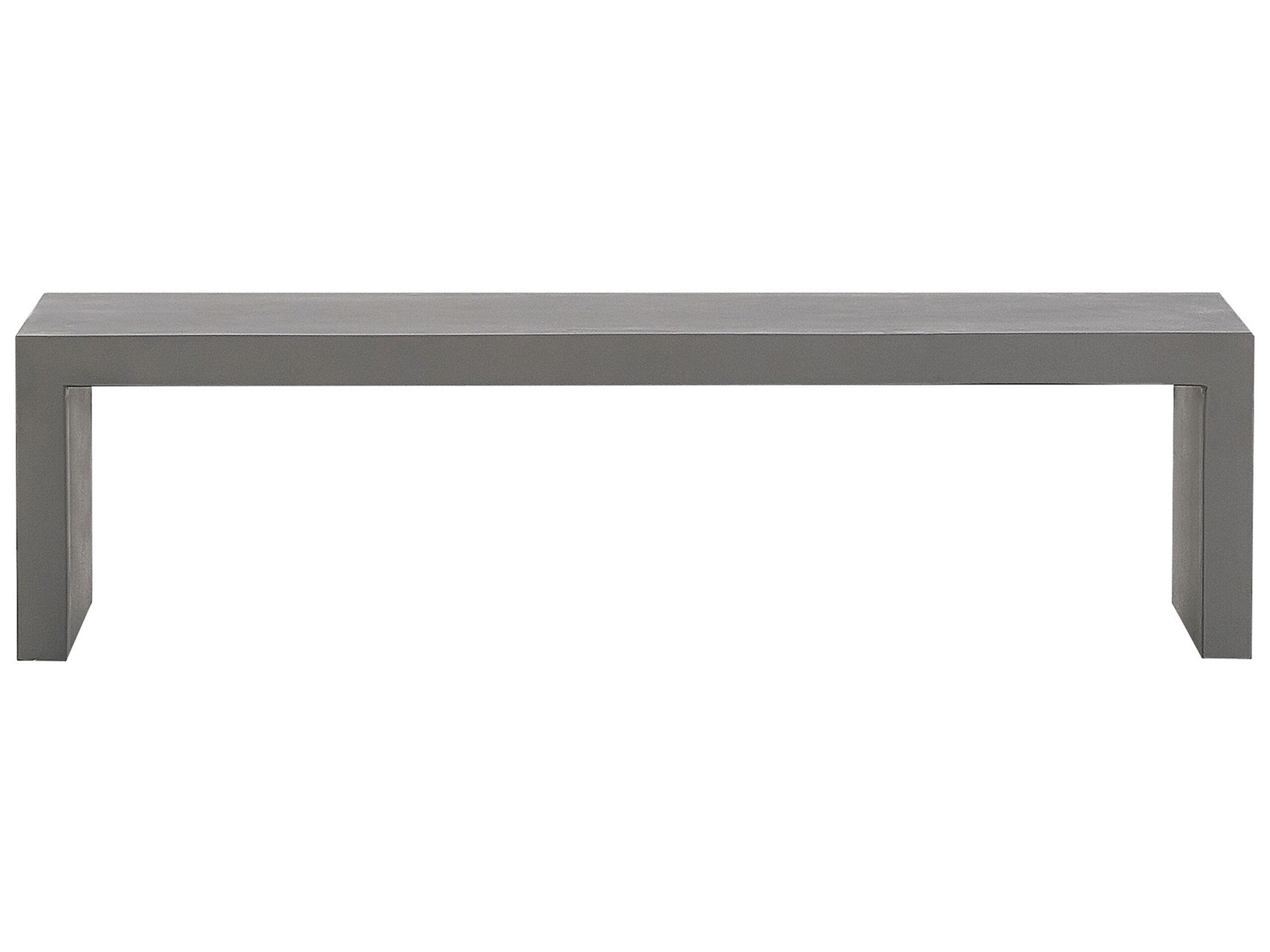 Concrete Outdoor Bench Grey 150 cm TARANTO - Gemini Interiors