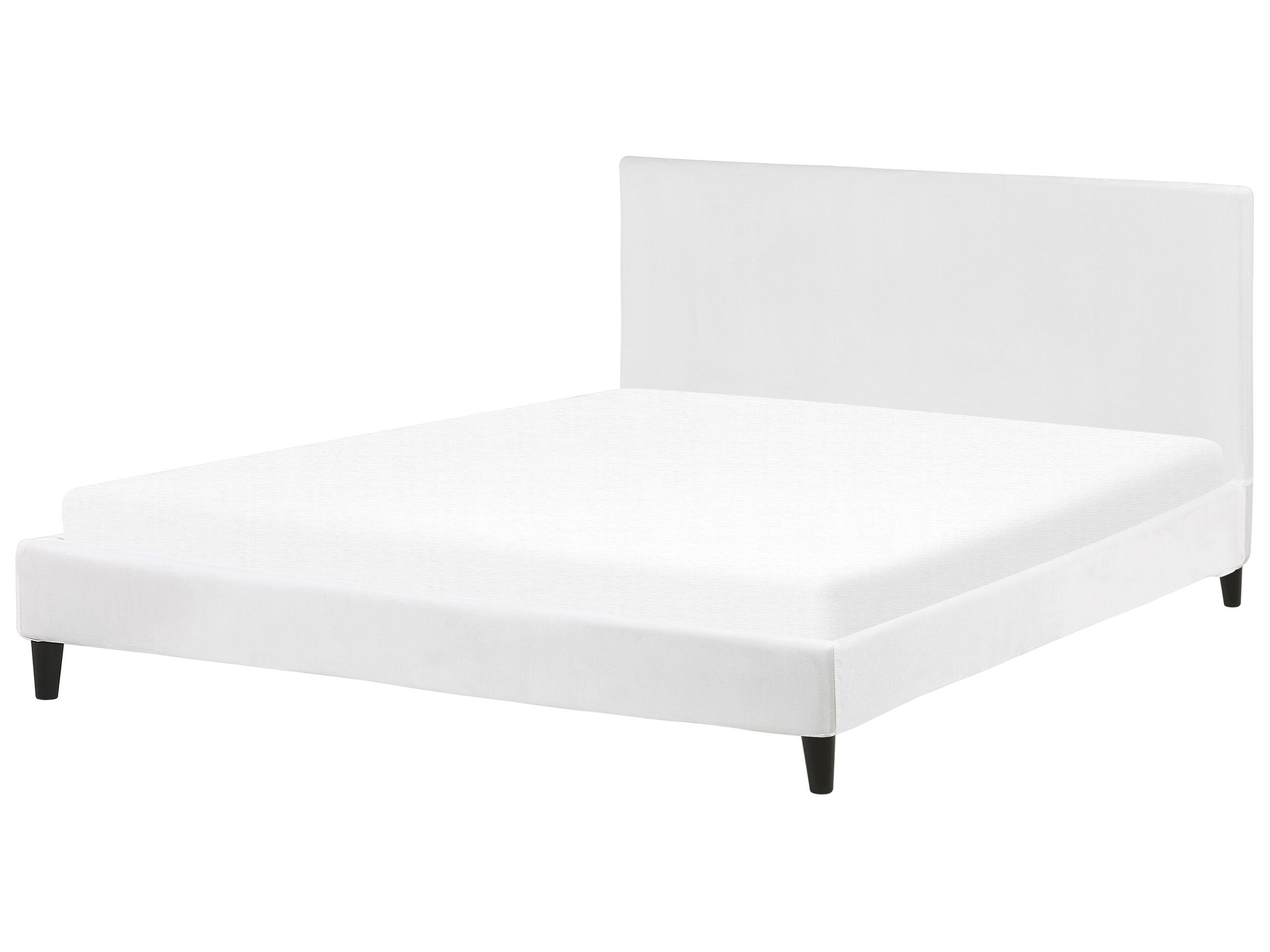 Velvet EU Super King Size White FITOU - Gemini Interiors