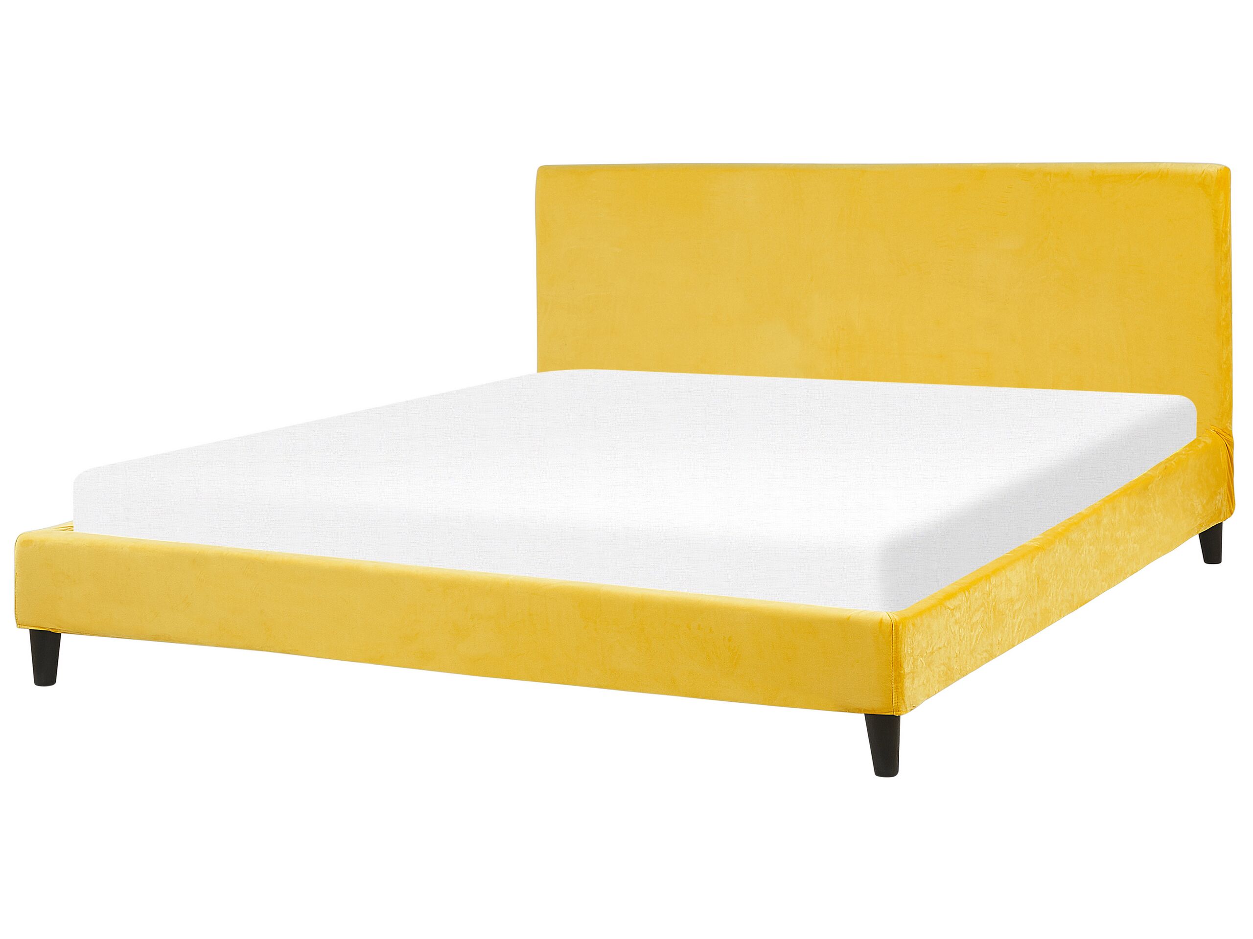 Velvet EU Super King Size Yellow FITOU - Gemini Interiors