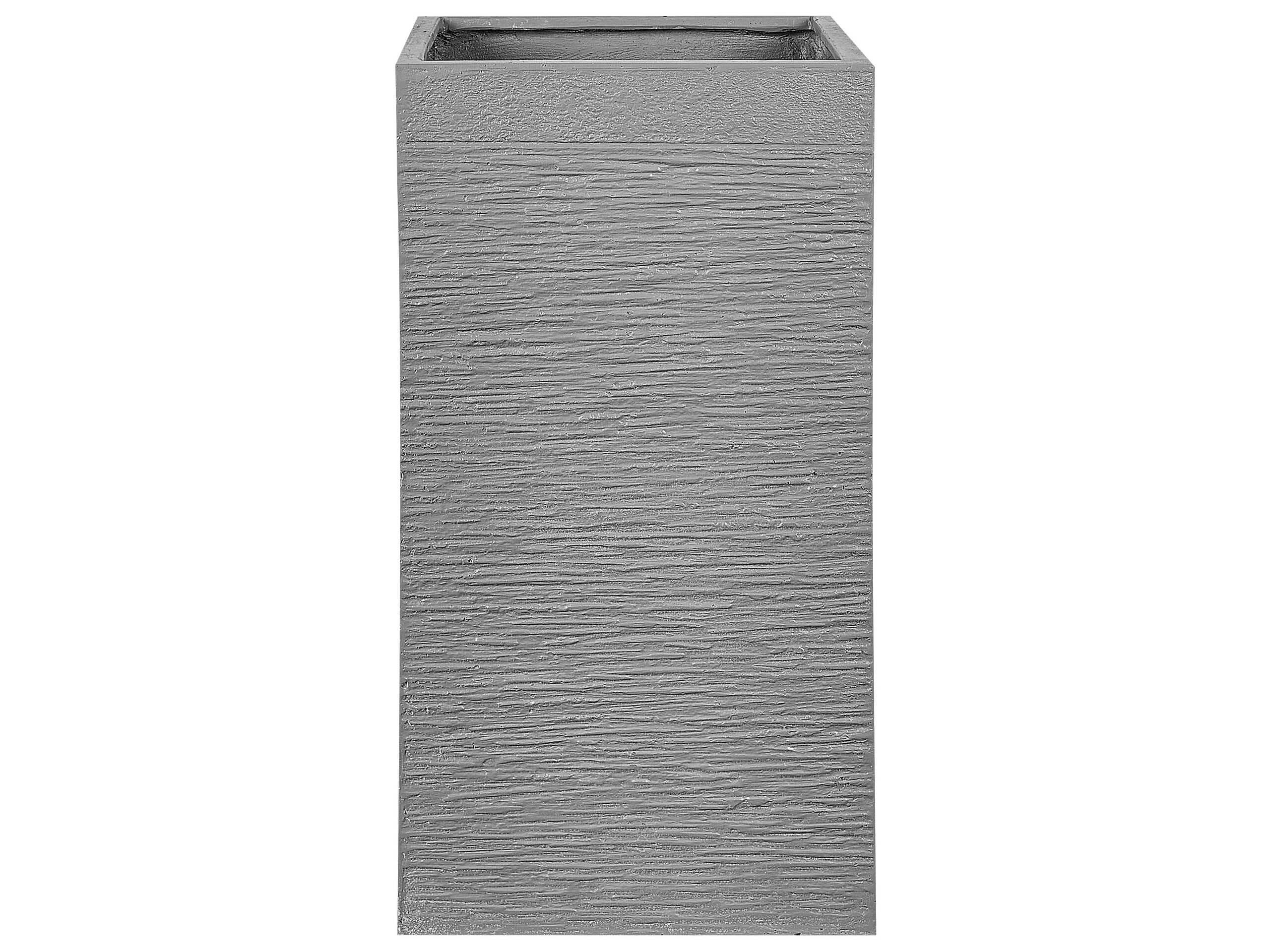 Plant Pot 40 x 40 x 77 cm Grey DION - Gemini Interiors