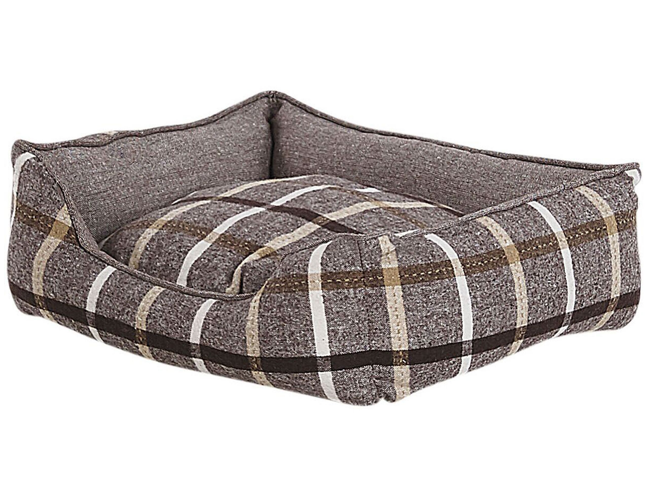 Cotton Dog Bed 50 x 50 cm Brown HOZAT - Gemini Interiors