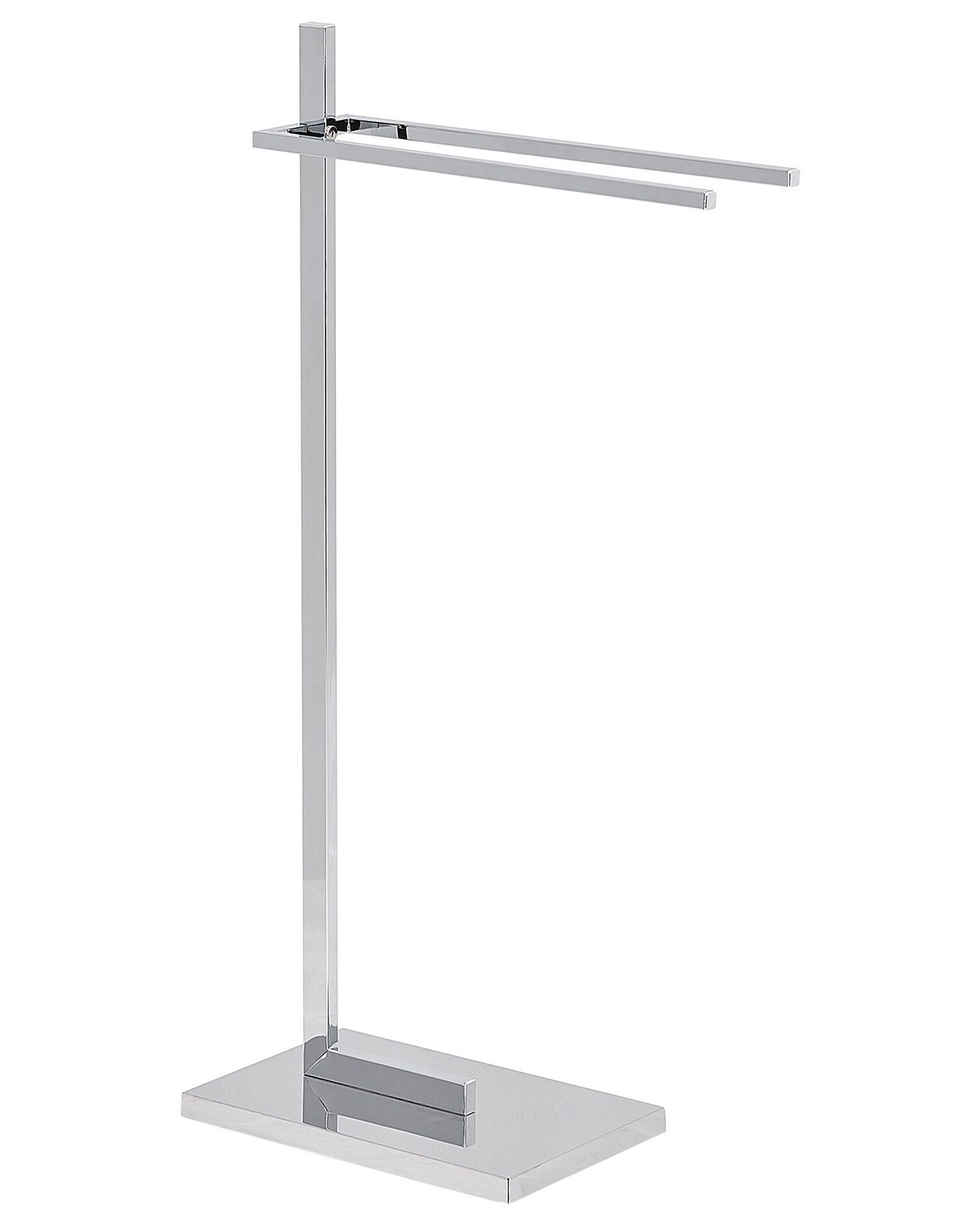 Towel Stand 45 x 86 cm Silver SELVA - Gemini Interiors