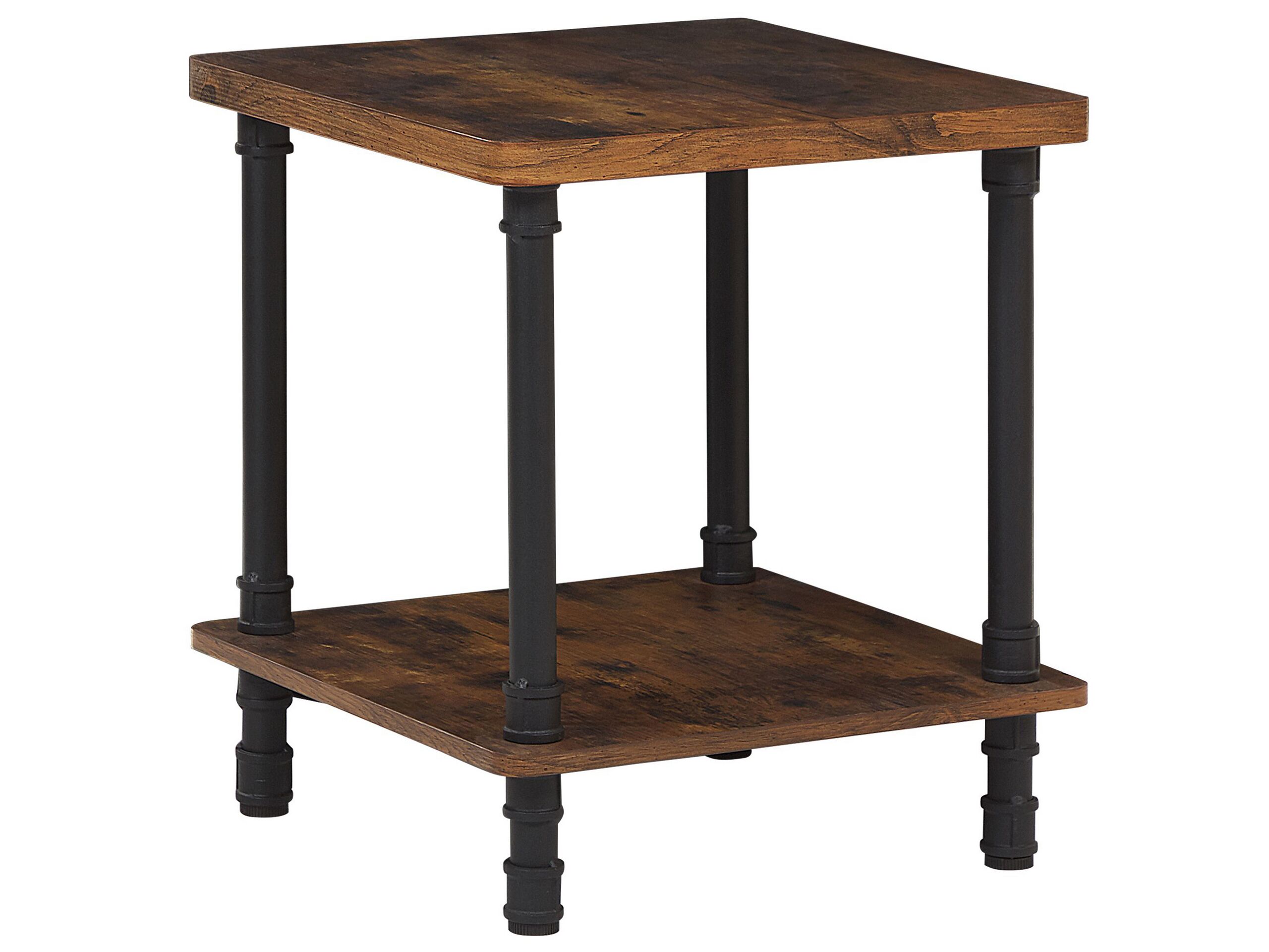 Side Table Dark Wood VERIL - Gemini Interiors