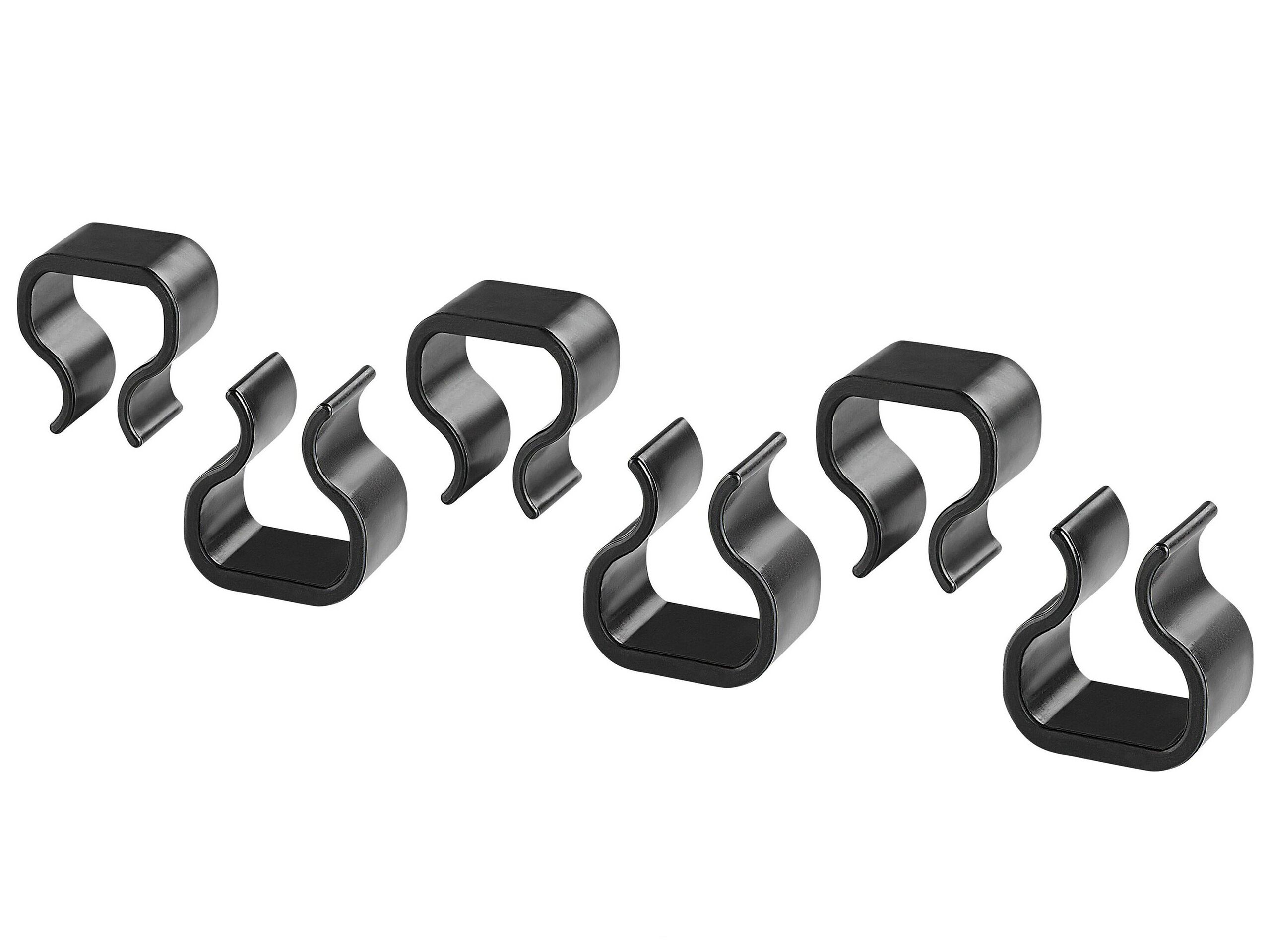 Set of 6 Outdoor Fastener Clips RIETI - Gemini Interiors