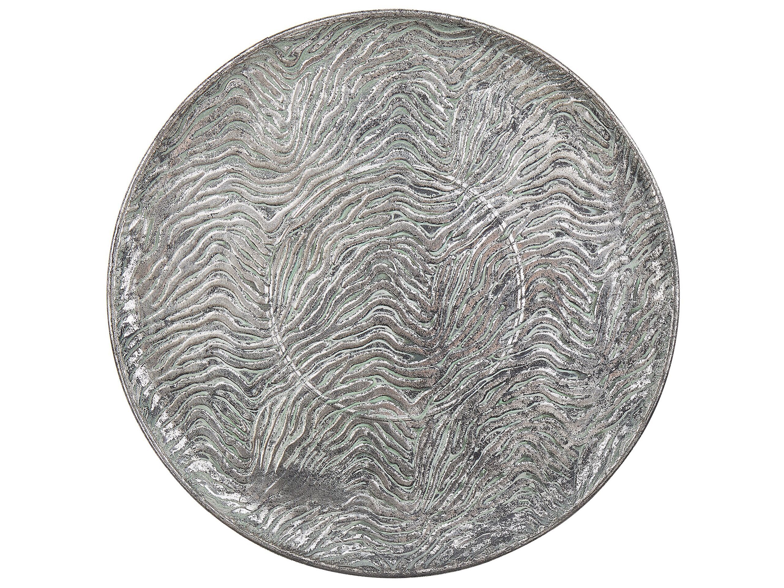 Decorative Tray Silver KITNOS - Gemini Interiors