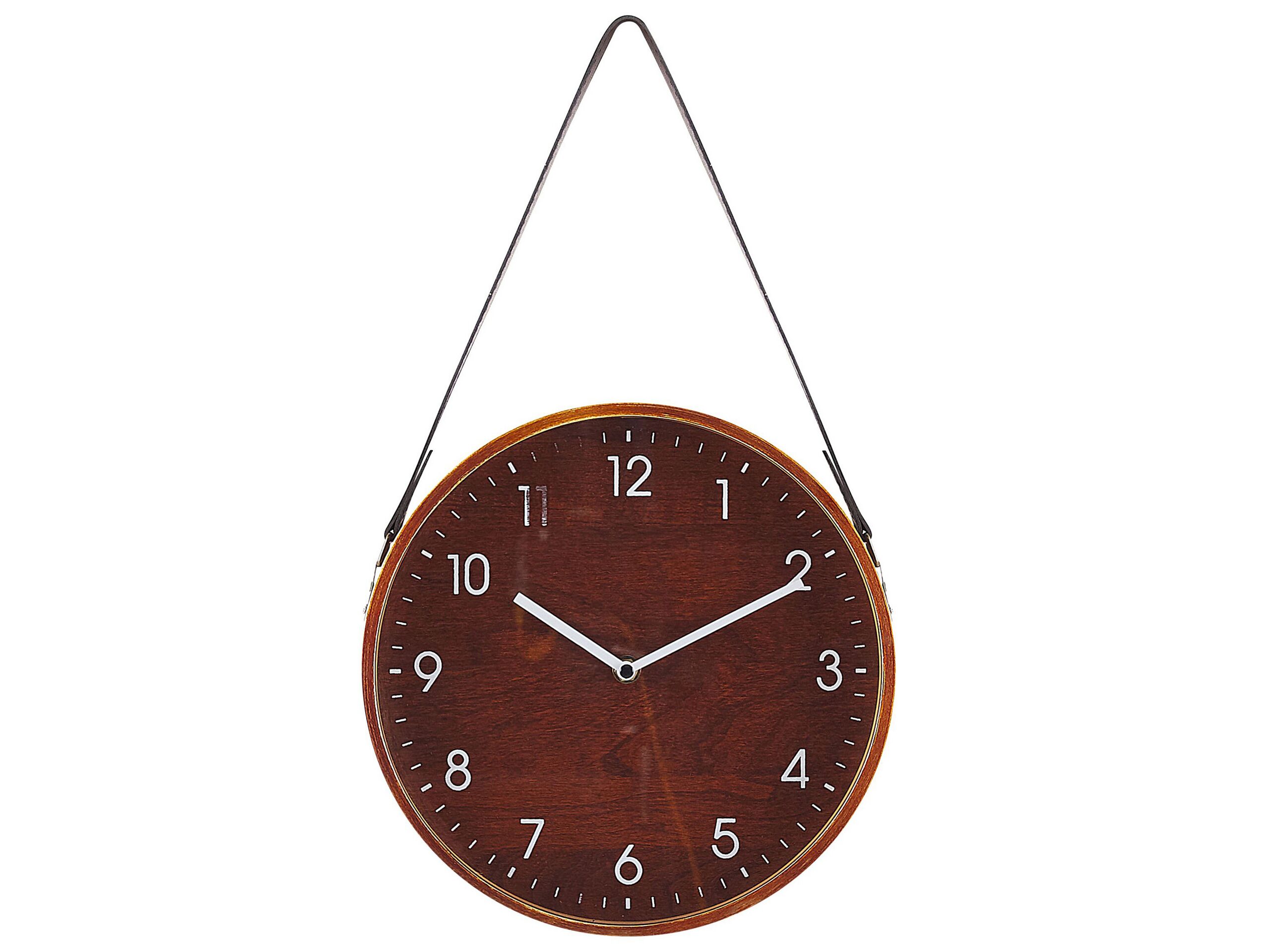 Wall Clock 26cm Brown - Gemini Interiors