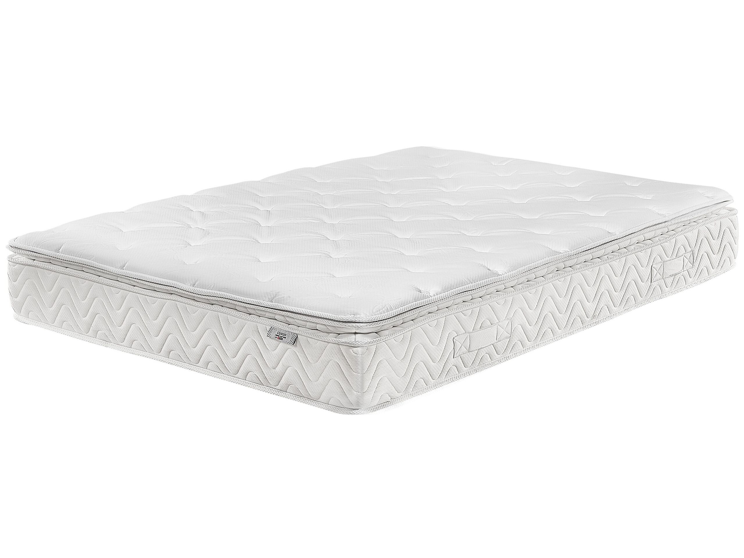 EU Super King Size Pocket Spring Mattress with Removable Cover Medium LUXUS - Gemini Interiors