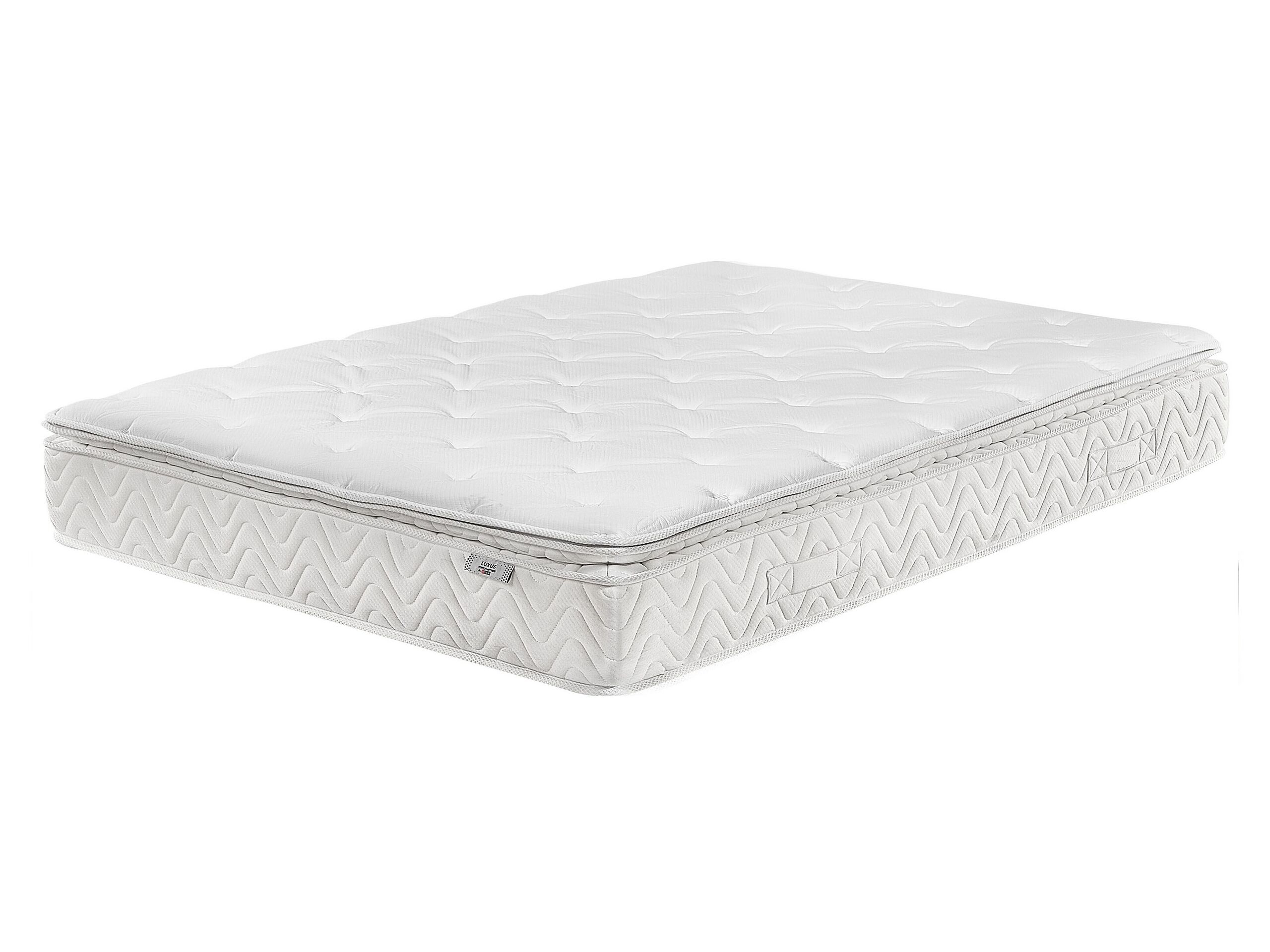 EU Double Size Pocket Spring Mattress with Removable Cover Medium LUXUS - Gemini Interiors