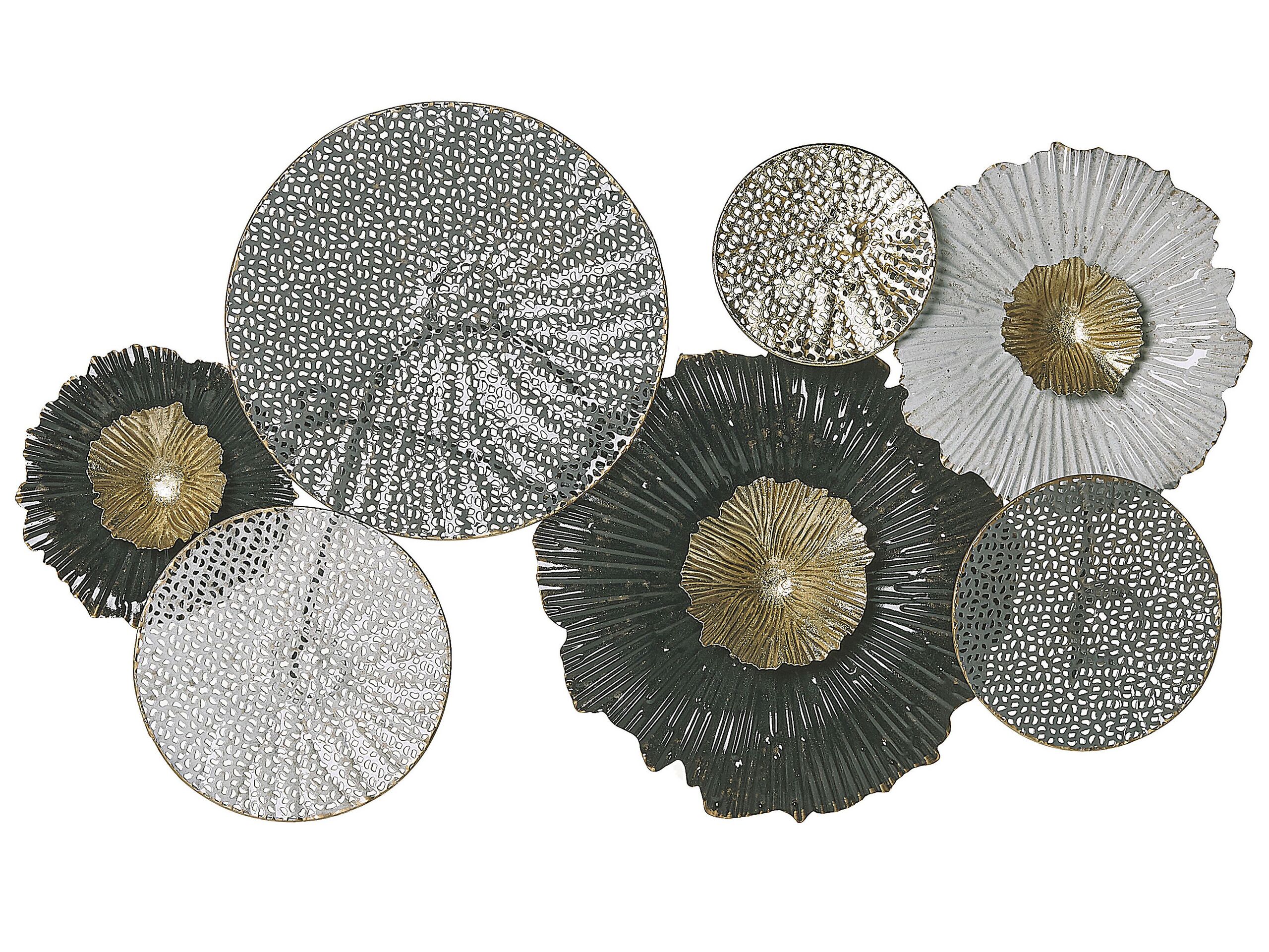 Wall DÃ cor Black and Silver ZIRCONIUM - Gemini Interiors