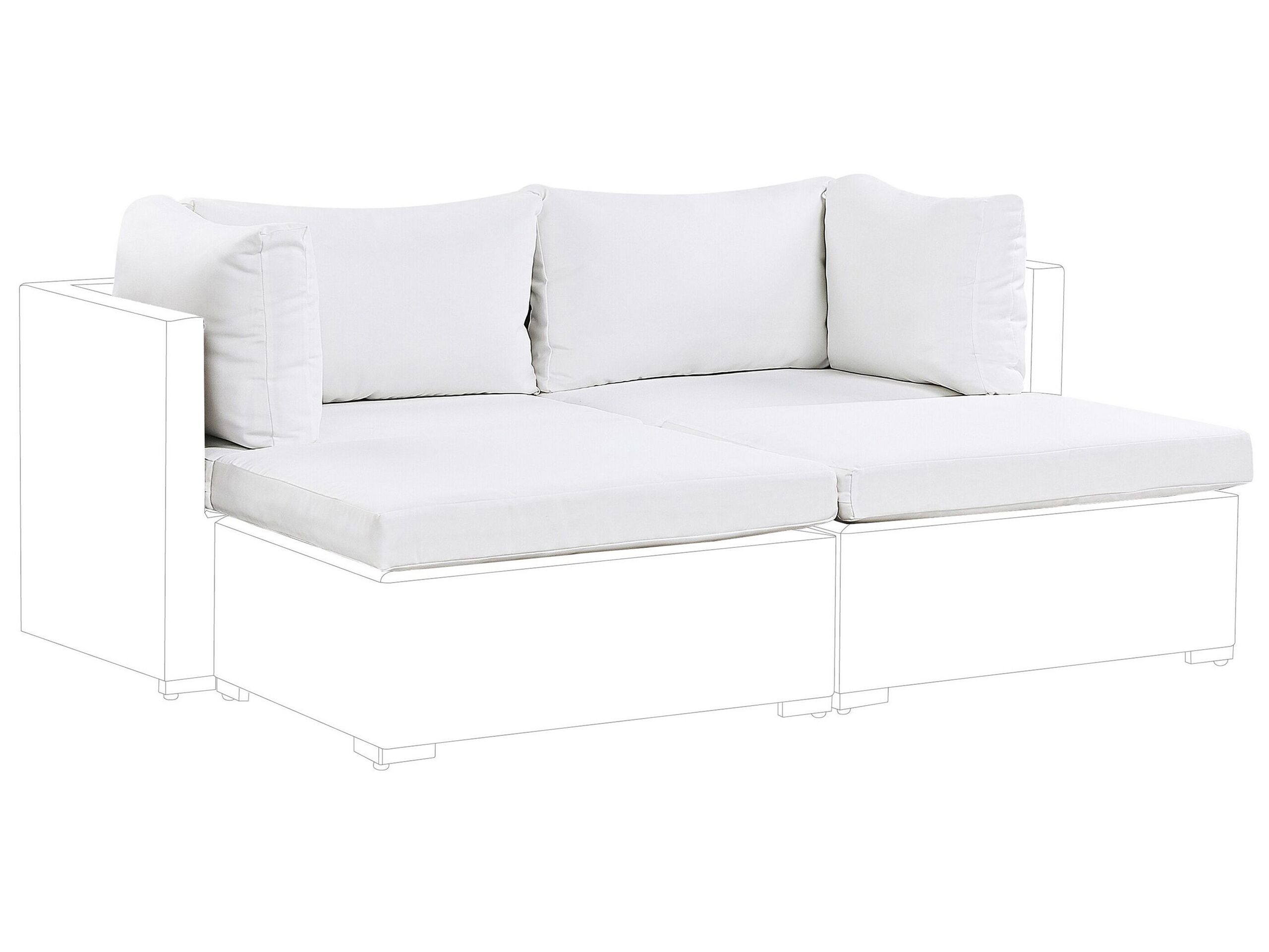 Outdoor Cushion Cover Set Cream NOTO - Gemini Interiors
