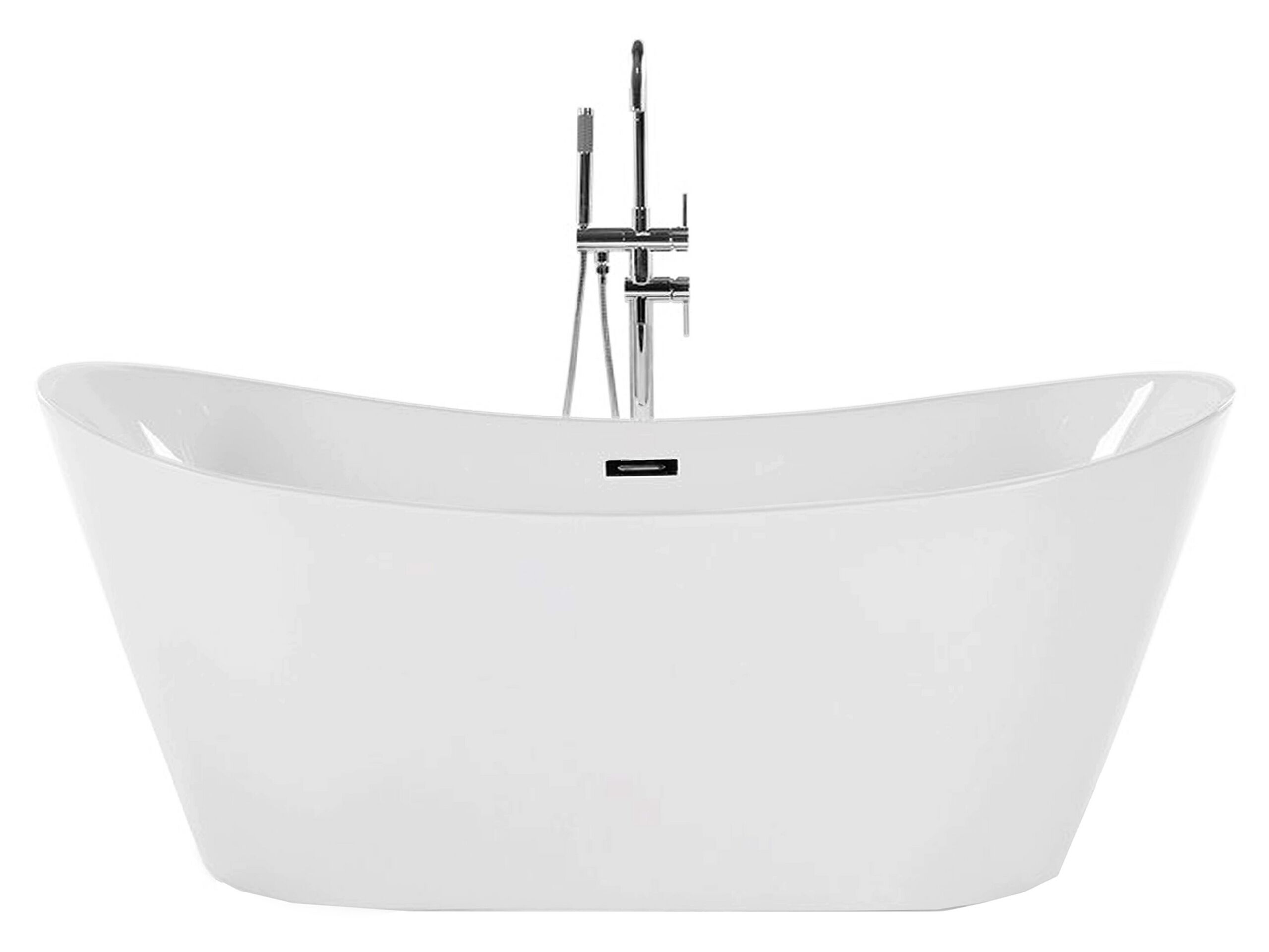 Freestanding Bath 1600 x 760 mm White ANTIGUA - Gemini Interiors