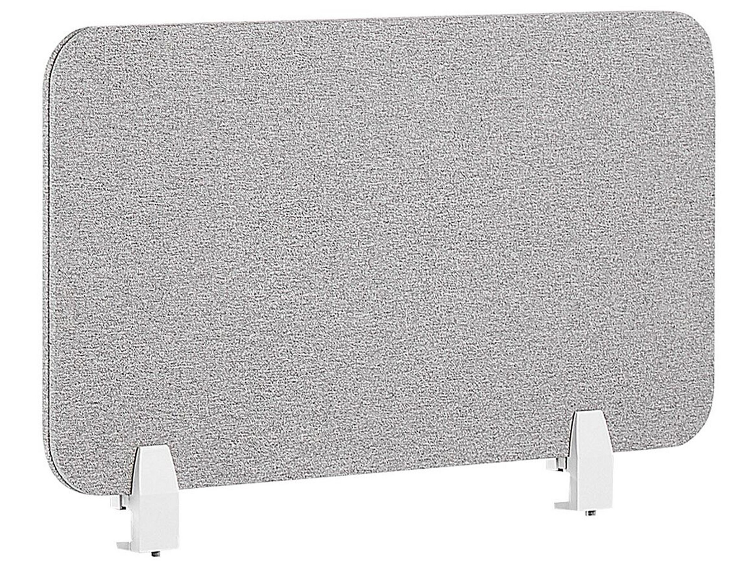 Desk Screen 72 x 40 cm Light Grey WALLY - Gemini Interiors