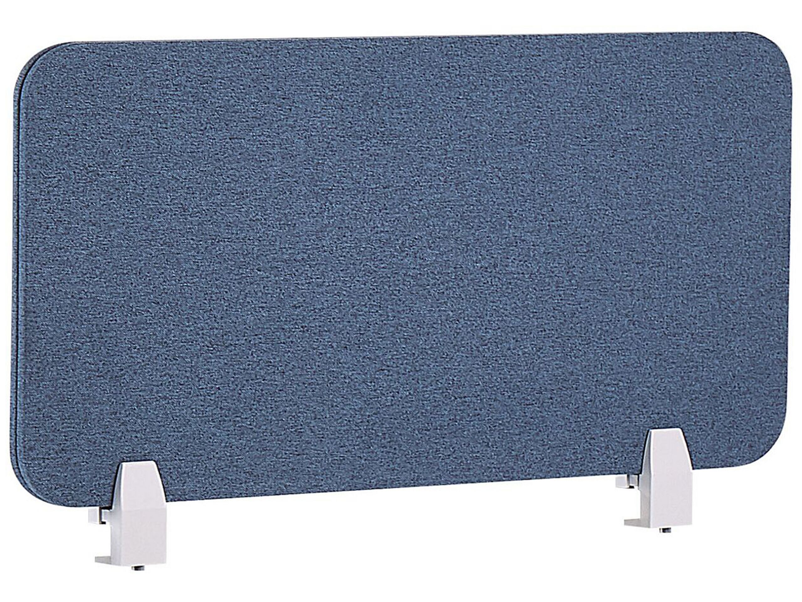 Desk Screen 80 x 40 cm Blue WALLY - Gemini Interiors