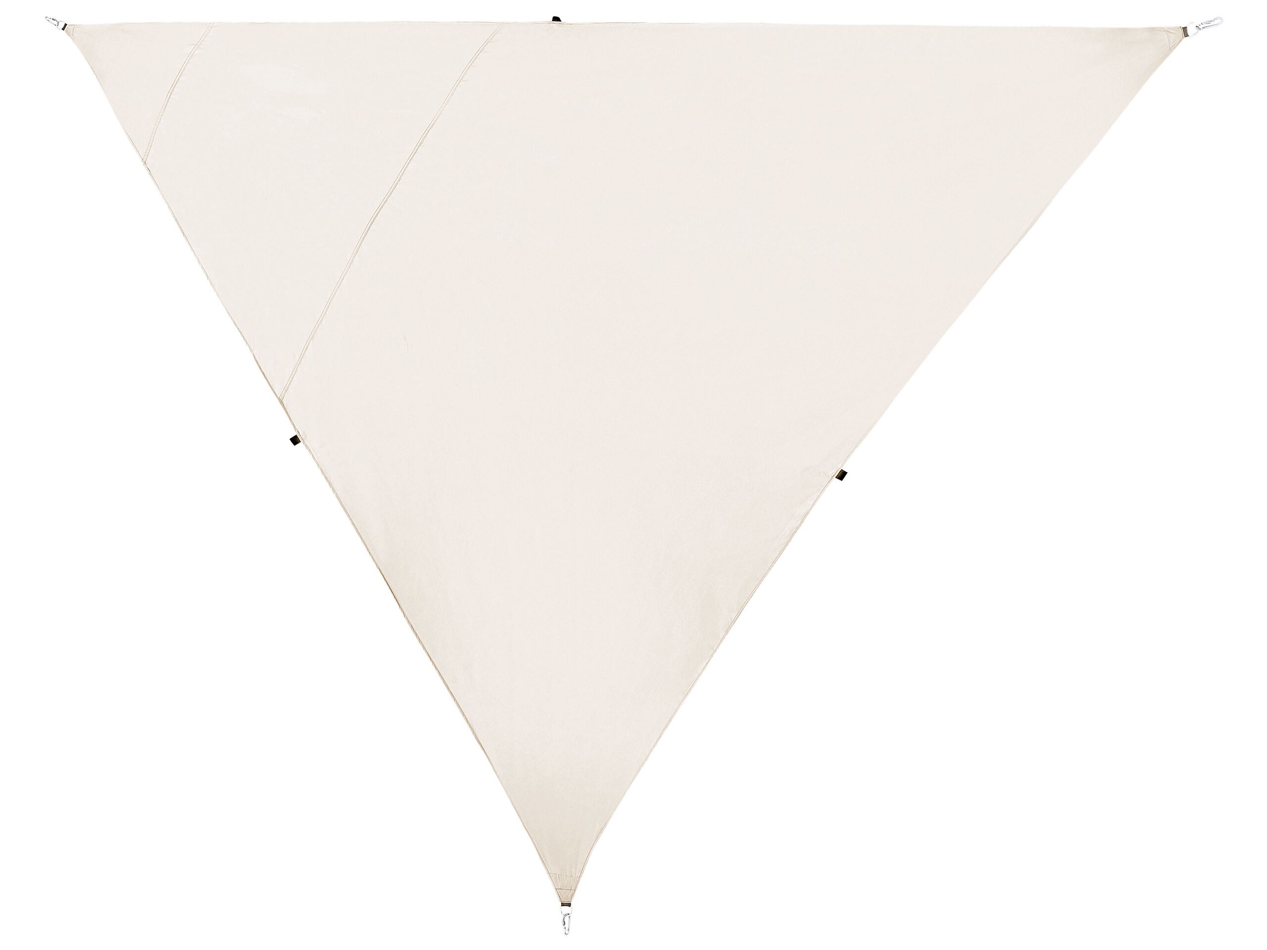 Shade Sail Triangle 300 x 300 x 300 cm Off-white LUKKA - Gemini Interiors